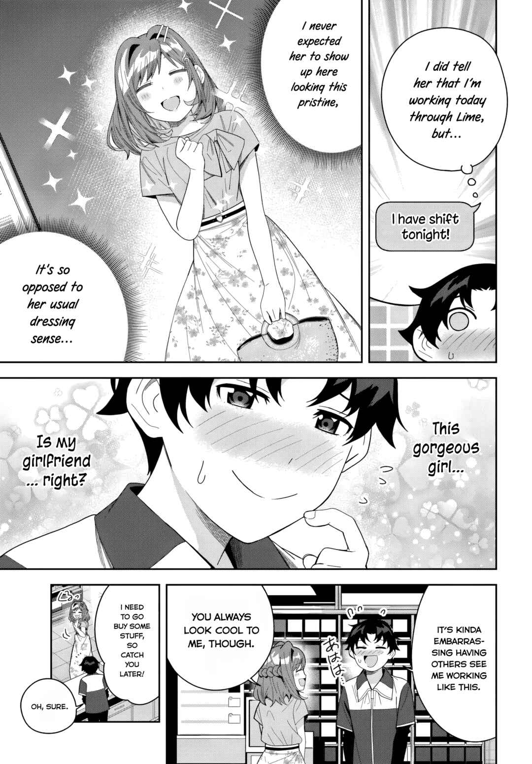 Page 3 Chapter 24 Classmate no Moto Idol ga, Tonikaku Kyodou Fushin Nan desu