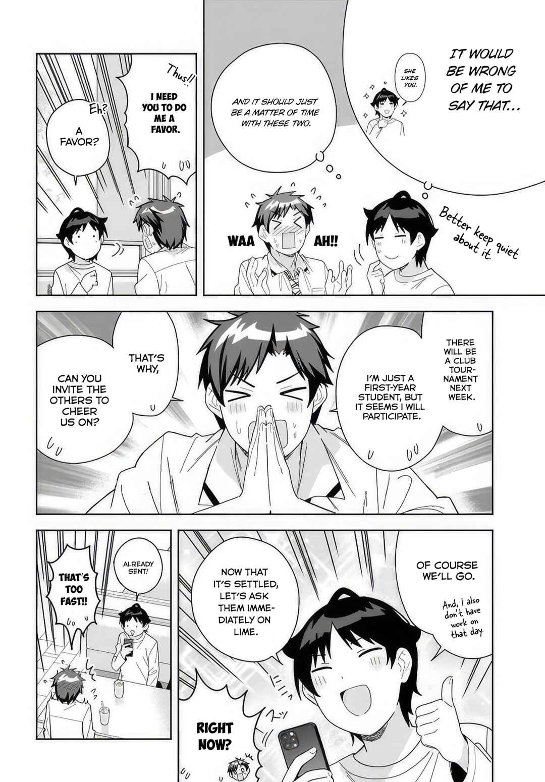 Page 8 Chapter 9 Classmate no Moto Idol ga, Tonikaku Kyodou Fushin Nan desu