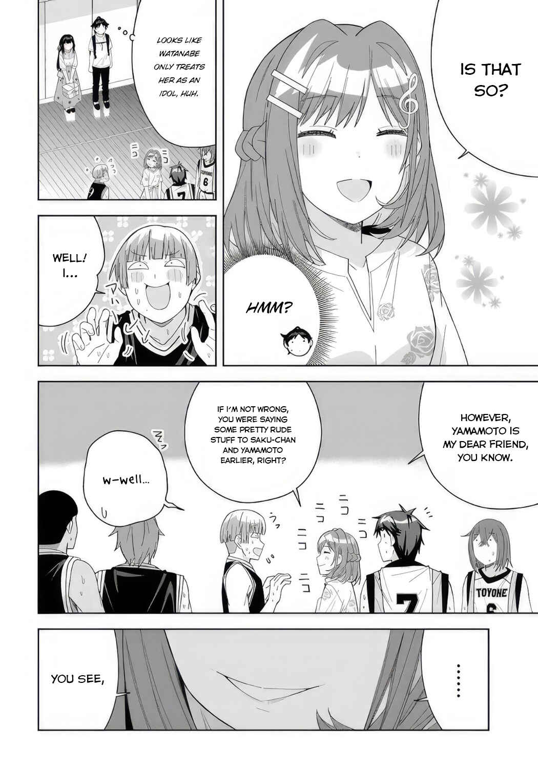 Page 6 Chapter 11 Classmate no Moto Idol ga, Tonikaku Kyodou Fushin Nan desu