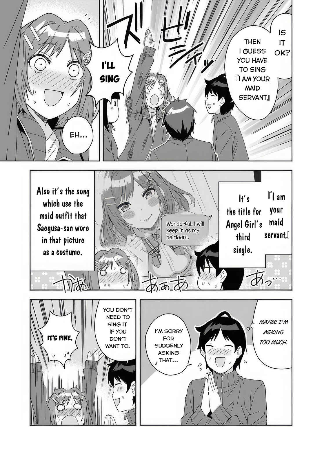 Page 29 Chapter 4 Classmate no Moto Idol ga, Tonikaku Kyodou Fushin Nan desu