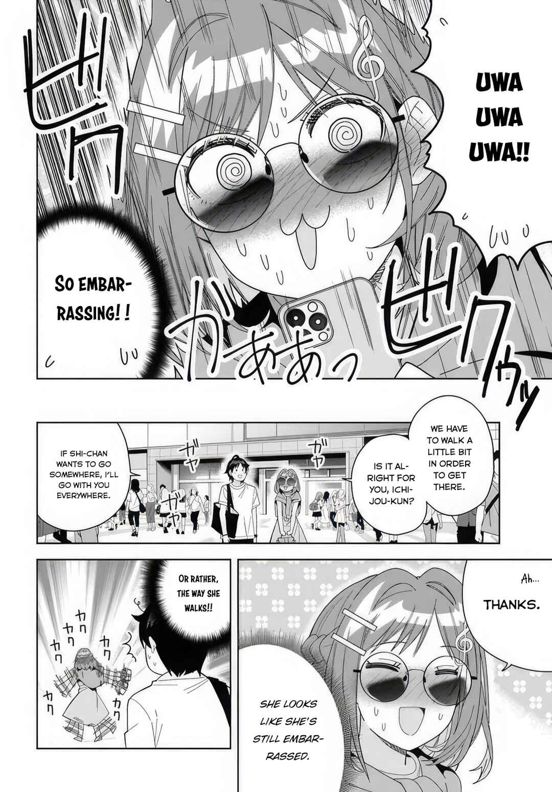 Page 12 Chapter 6 Classmate no Moto Idol ga, Tonikaku Kyodou Fushin Nan desu