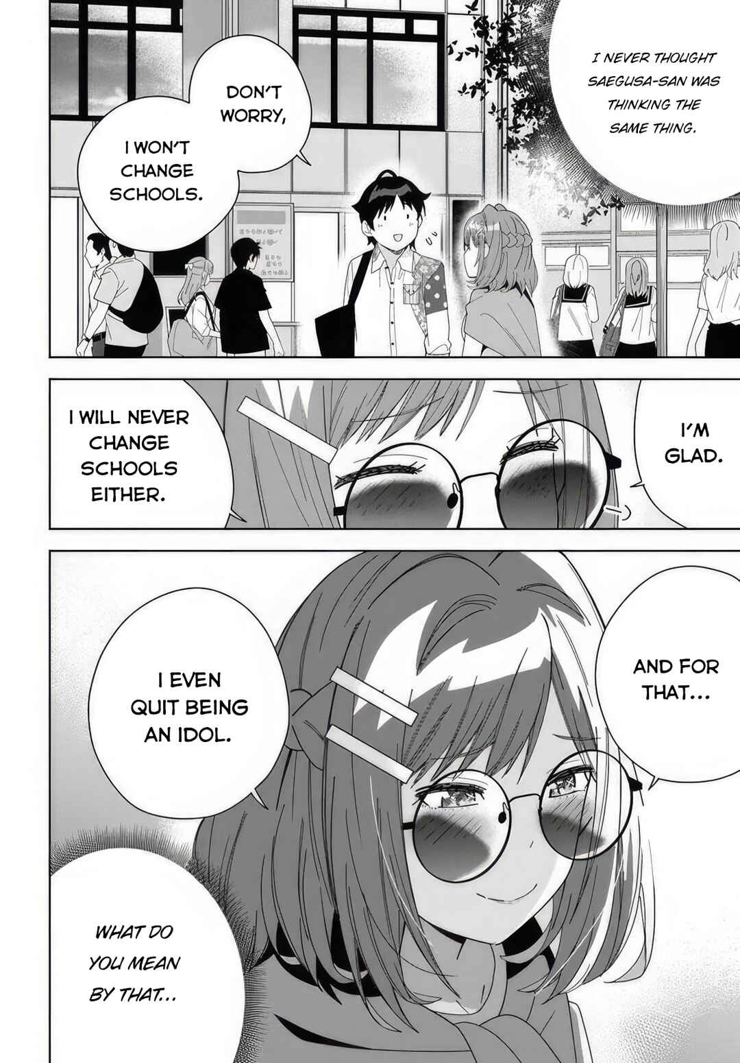 Page 32 Chapter 6 Classmate no Moto Idol ga, Tonikaku Kyodou Fushin Nan desu