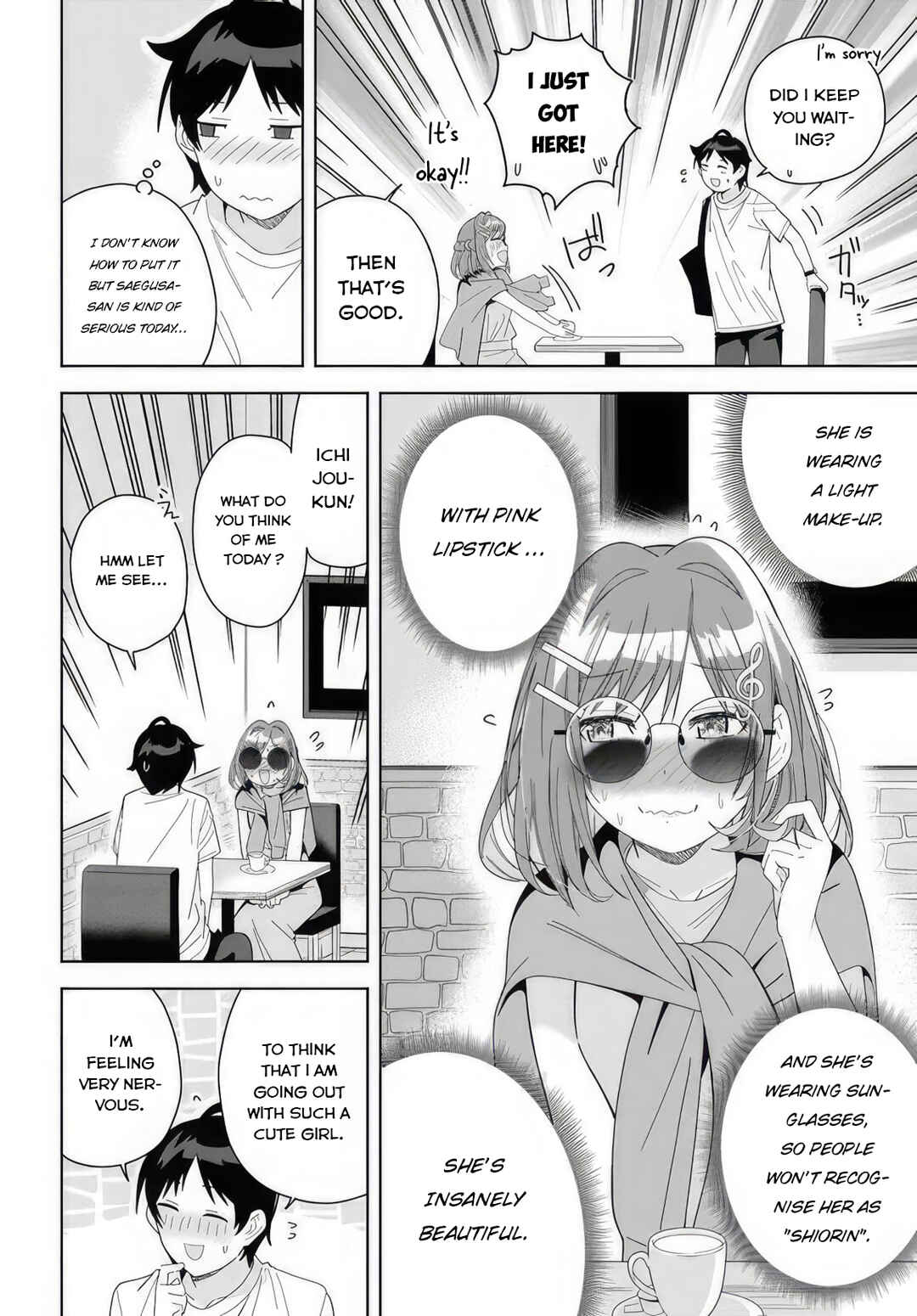 Page 4 Chapter 6 Classmate no Moto Idol ga, Tonikaku Kyodou Fushin Nan desu