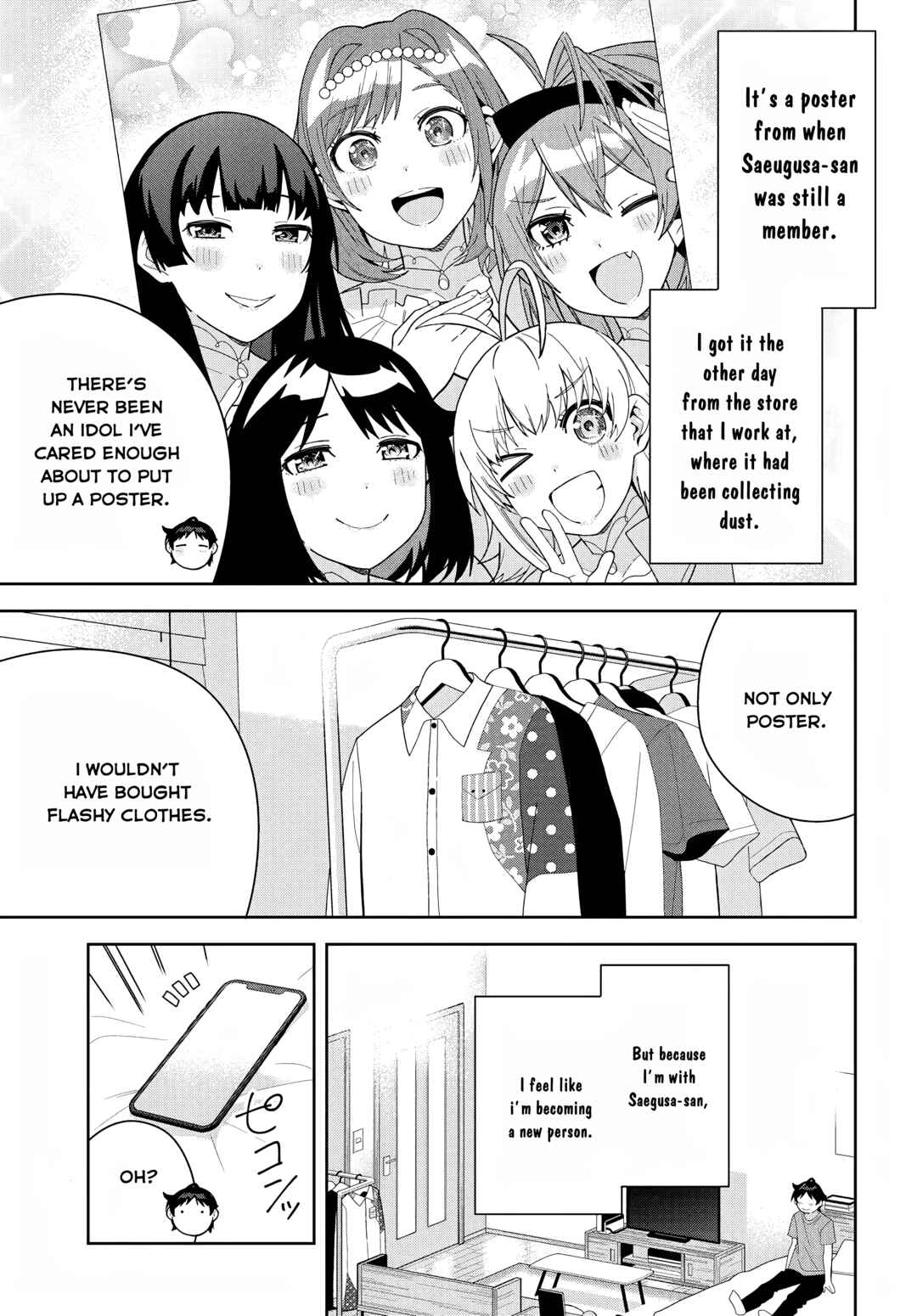 Page 13 Chapter 13 Classmate no Moto Idol ga, Tonikaku Kyodou Fushin Nan desu