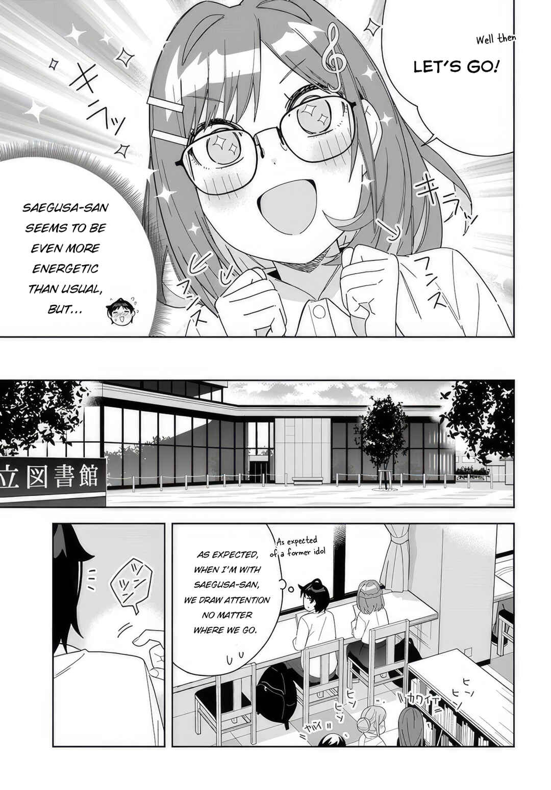 Page 9 Chapter 8 Classmate no Moto Idol ga, Tonikaku Kyodou Fushin Nan desu