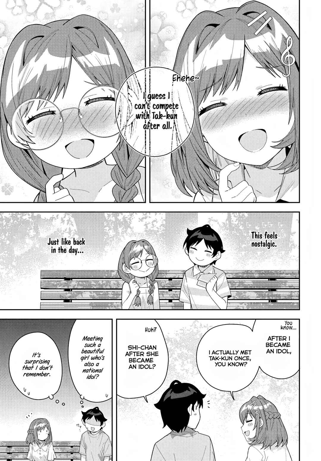 Page 3 Chapter 15 Classmate no Moto Idol ga, Tonikaku Kyodou Fushin Nan desu
