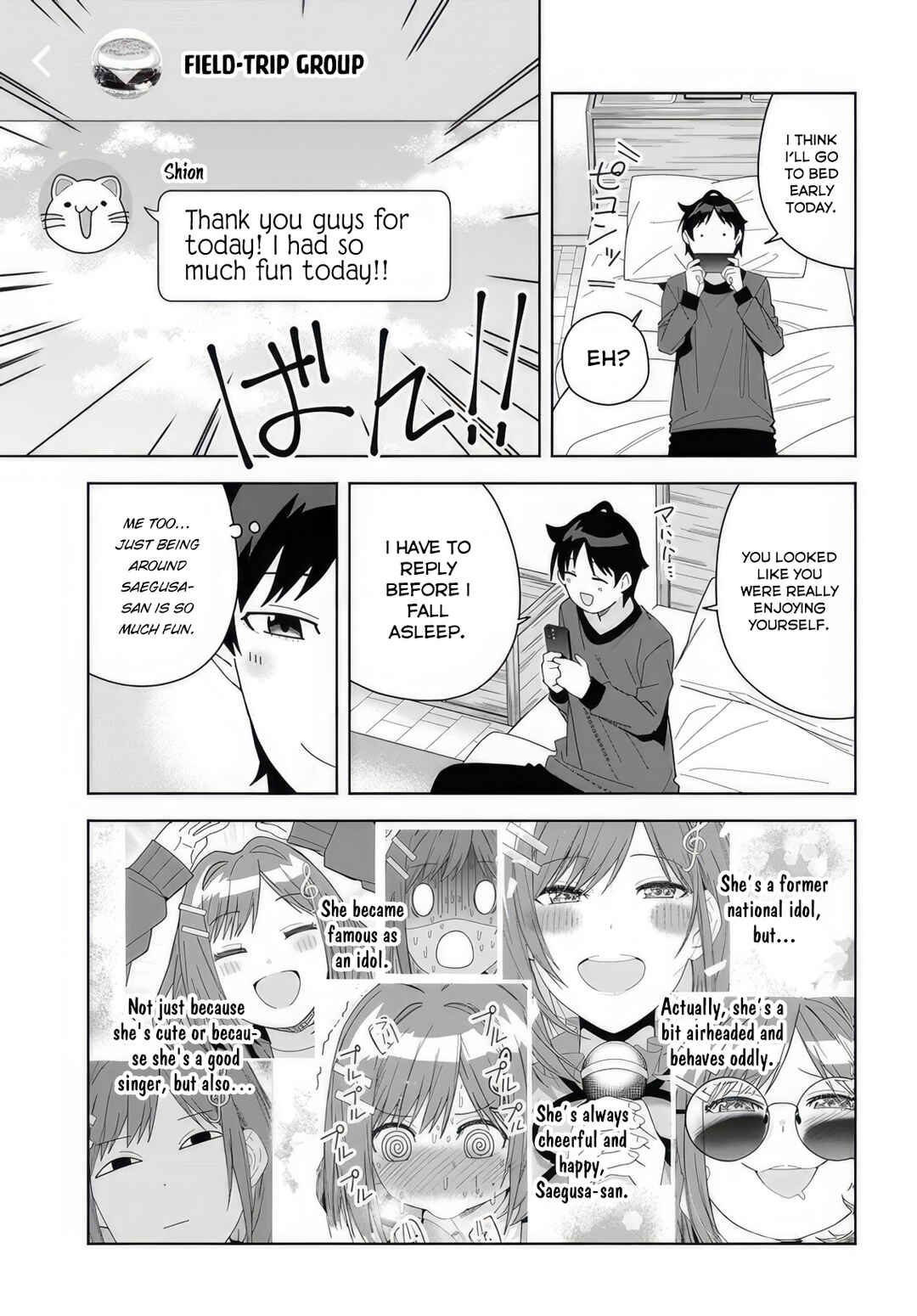Page 21 Chapter 7 Classmate no Moto Idol ga, Tonikaku Kyodou Fushin Nan desu