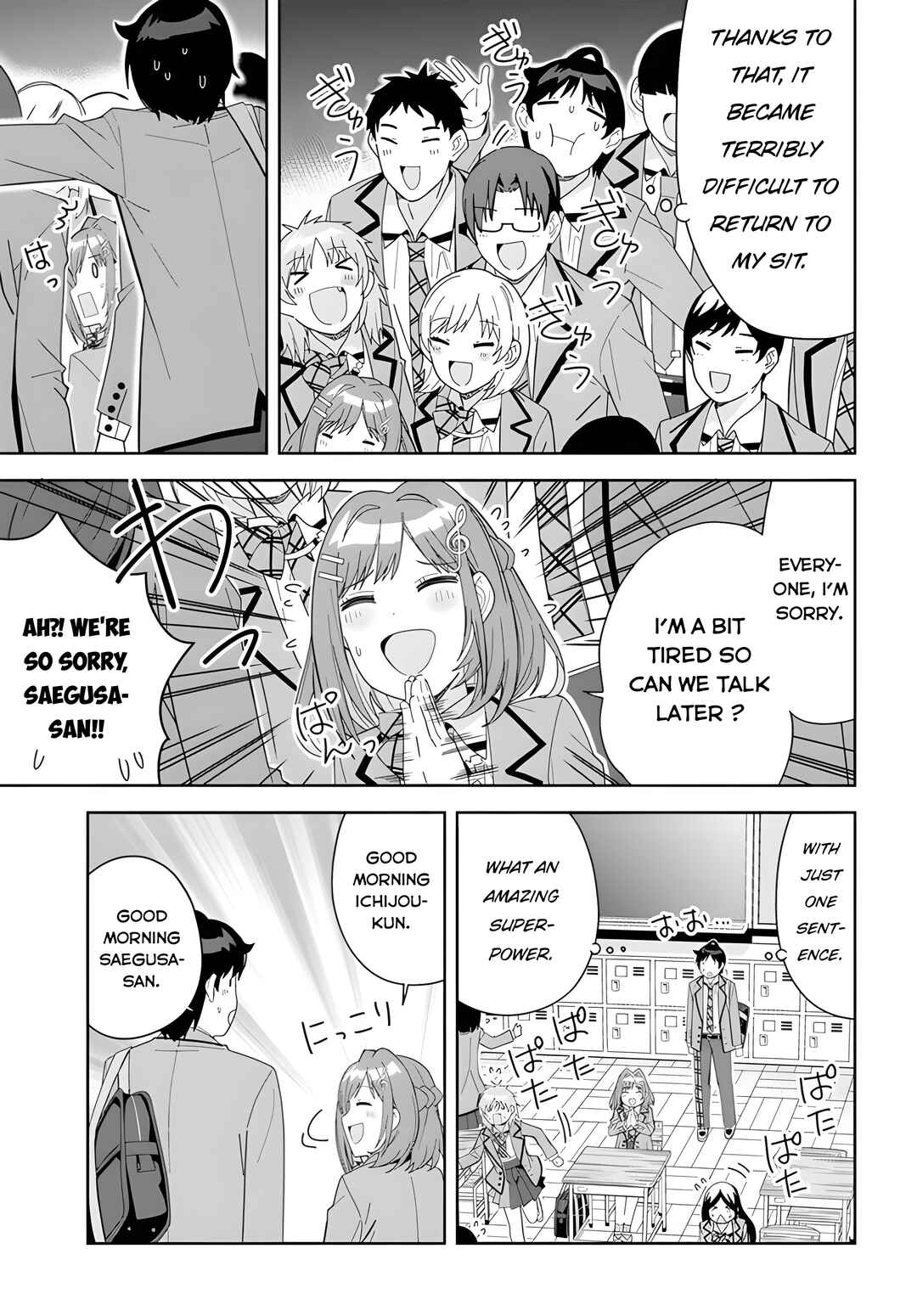 Page 3 Chapter 3 Classmate no Moto Idol ga, Tonikaku Kyodou Fushin Nan desu