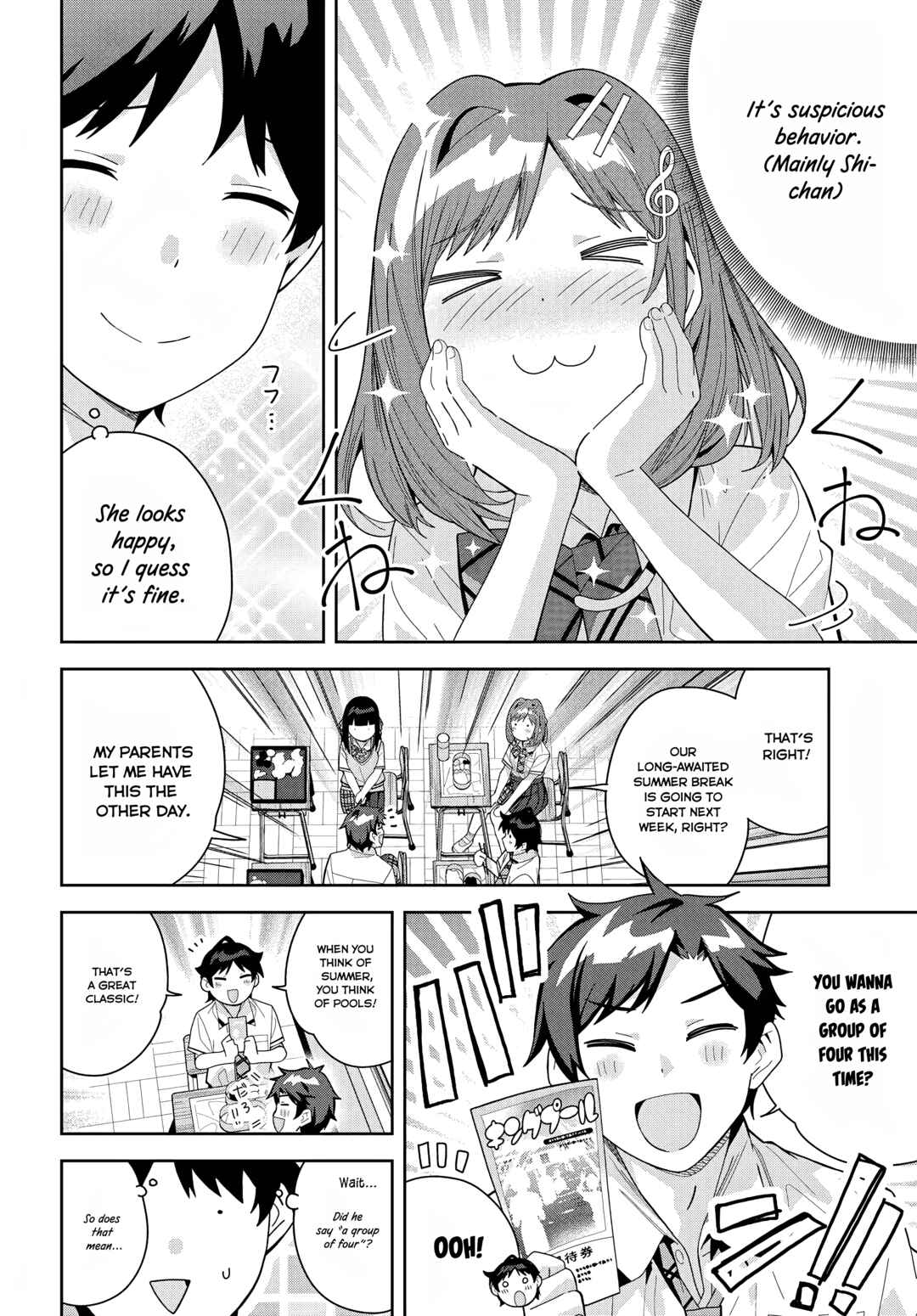 Page 4 Chapter 16 Classmate no Moto Idol ga, Tonikaku Kyodou Fushin Nan desu