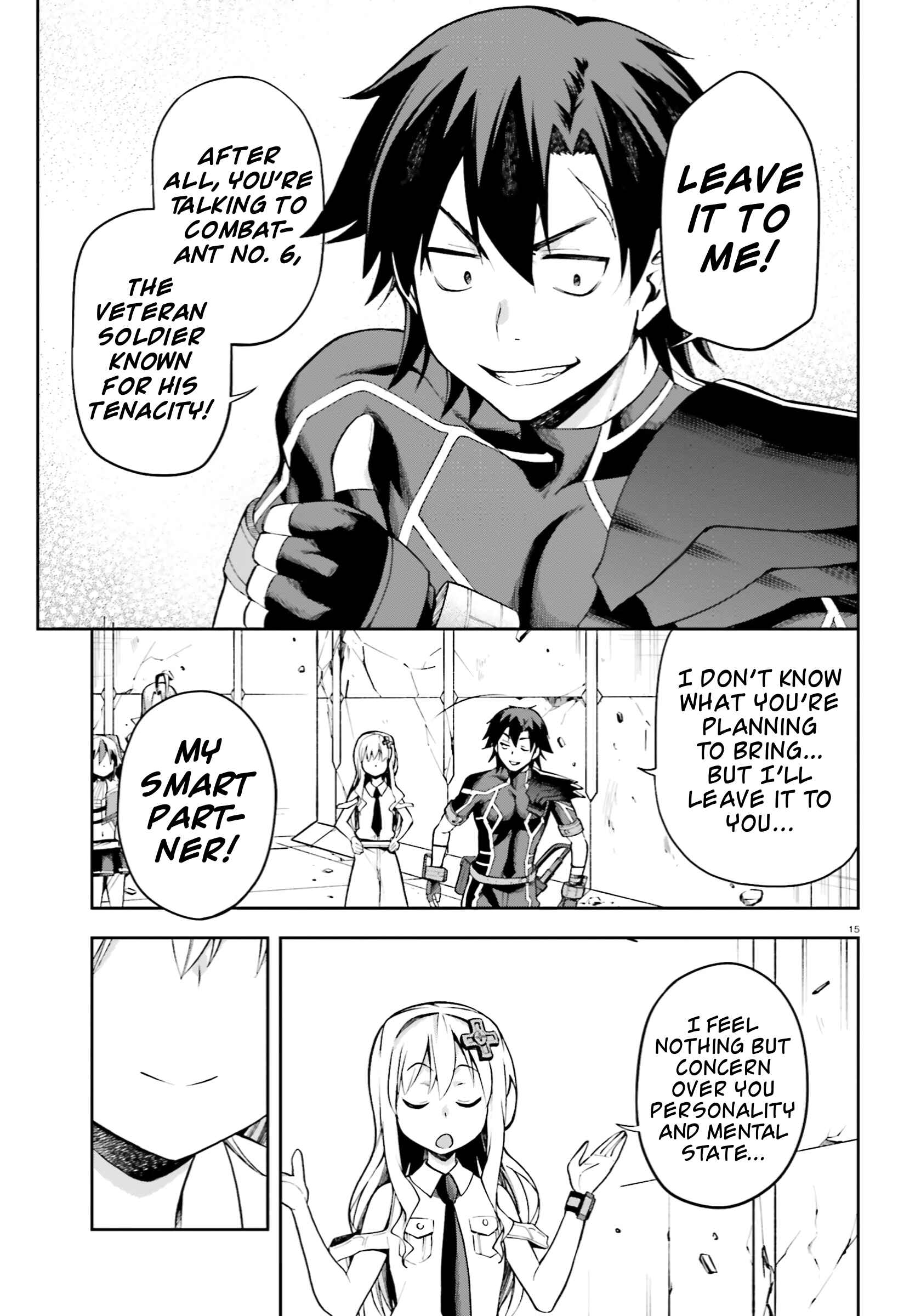 Page 15 Chapter 26 Sentouin, Hakenshimasu!
