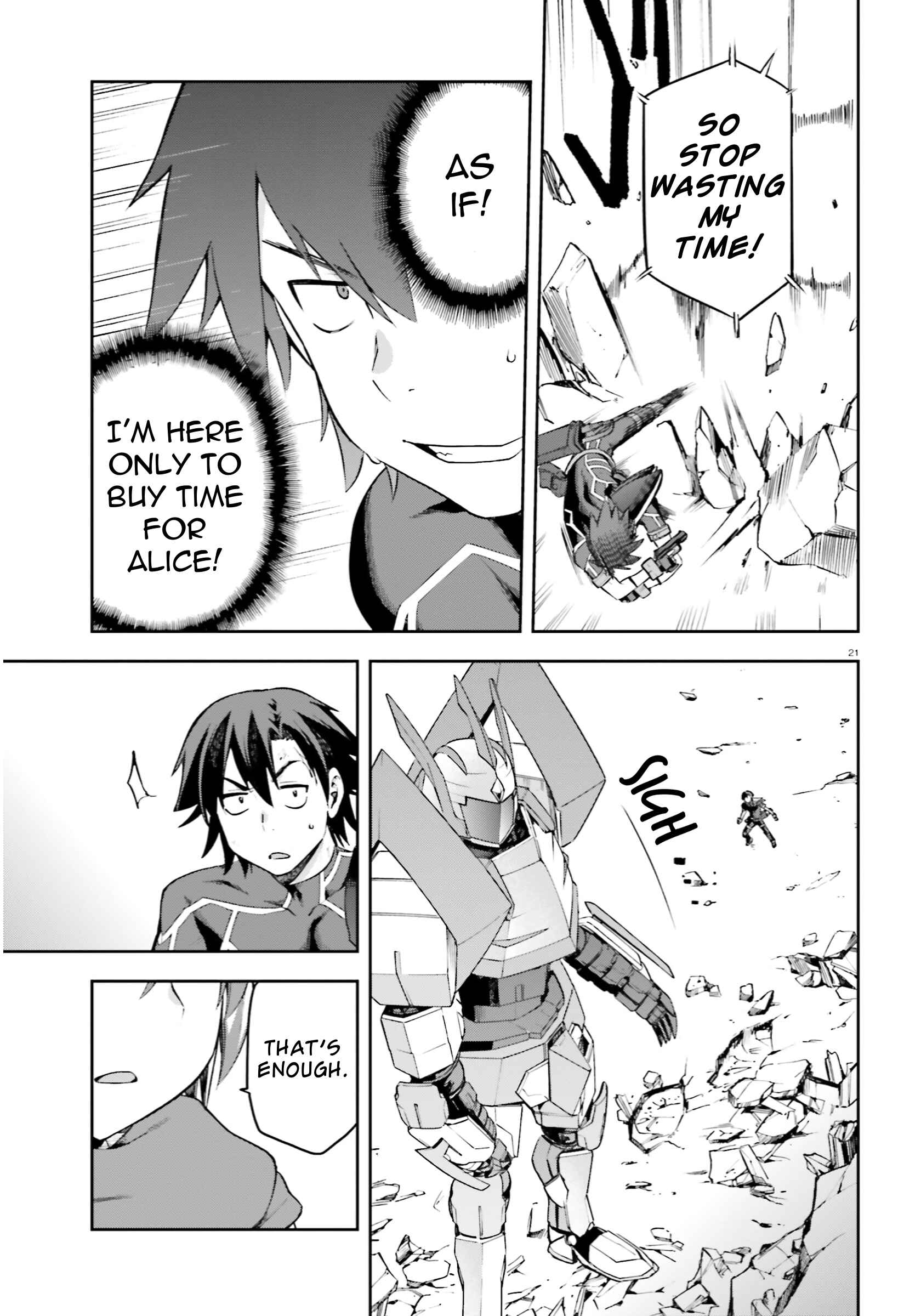 Page 21 Chapter 26 Sentouin, Hakenshimasu!