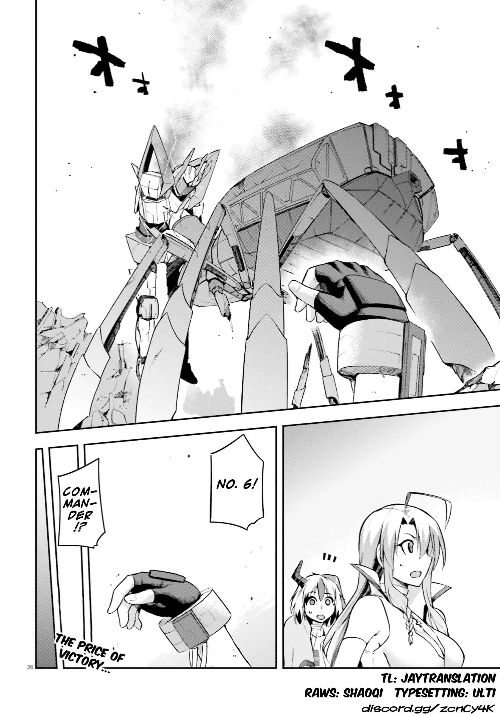 Page 35 Chapter 26 Sentouin, Hakenshimasu!