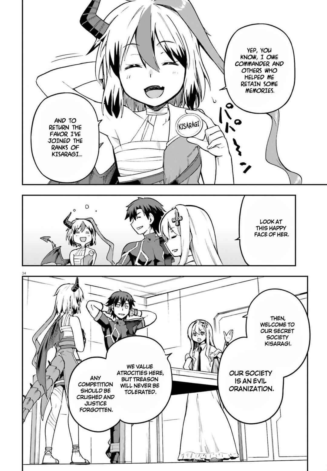 Page 34 Chapter 47 Sentouin, Hakenshimasu!