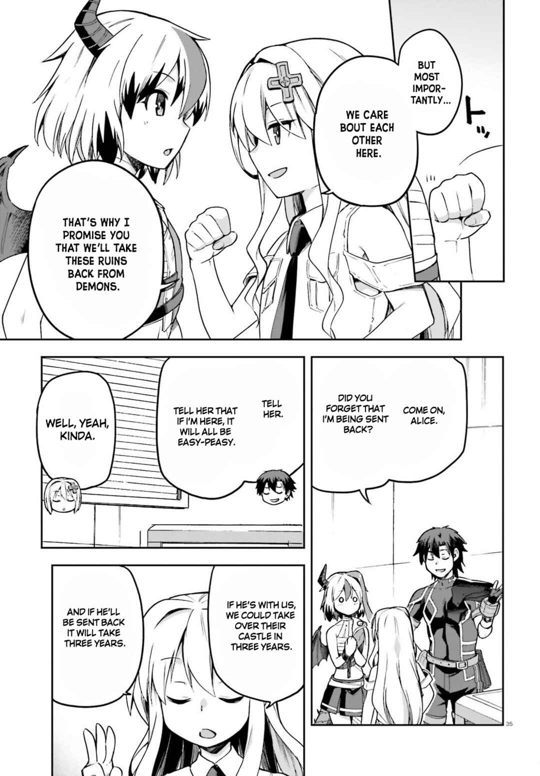Page 35 Chapter 47 Sentouin, Hakenshimasu!