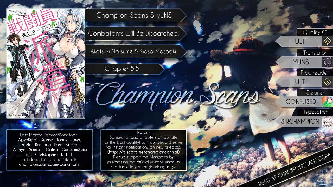 Page 1 Chapter 5.5 Sentouin, Hakenshimasu!