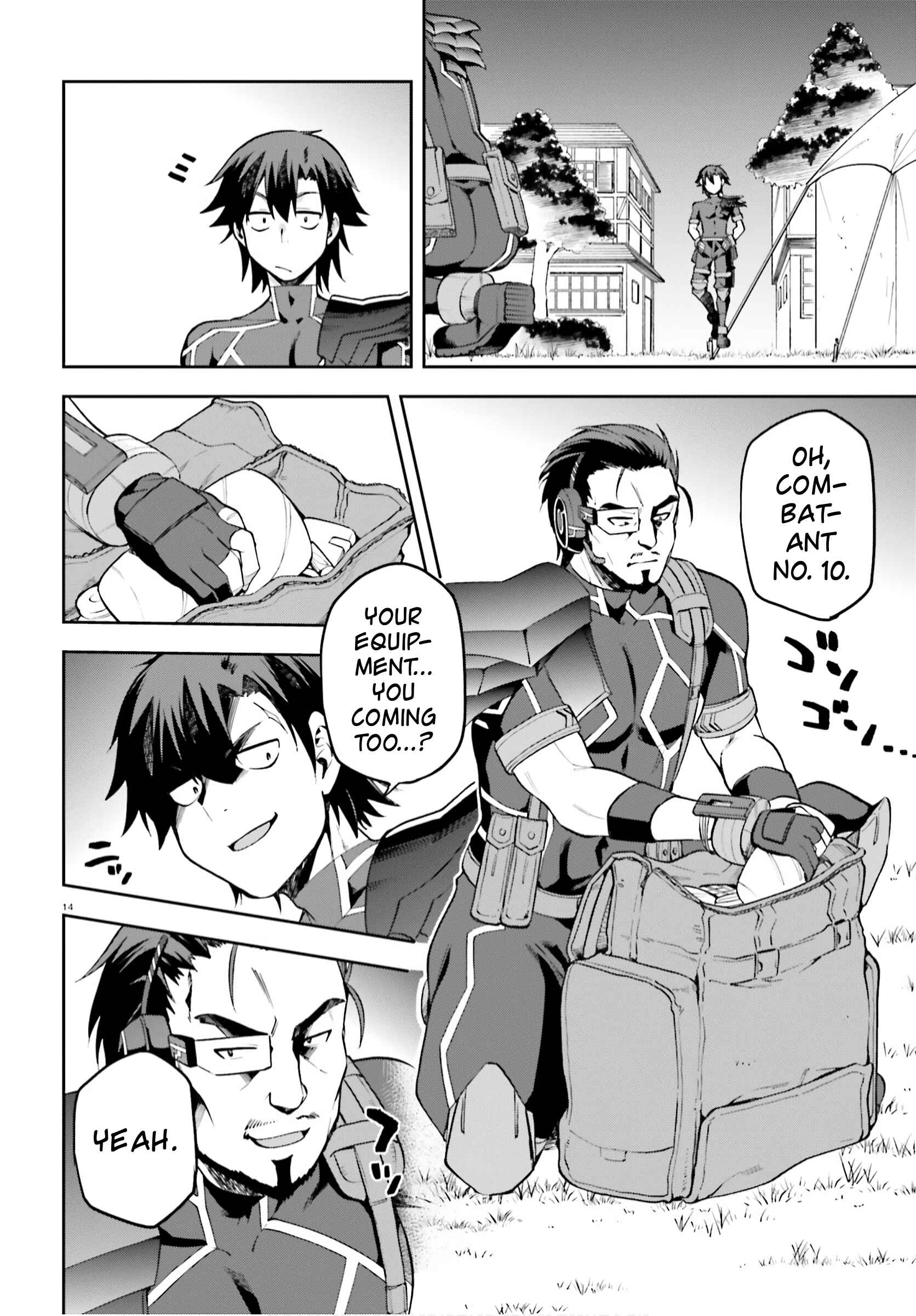 Page 14 Chapter 32 Sentouin, Hakenshimasu!