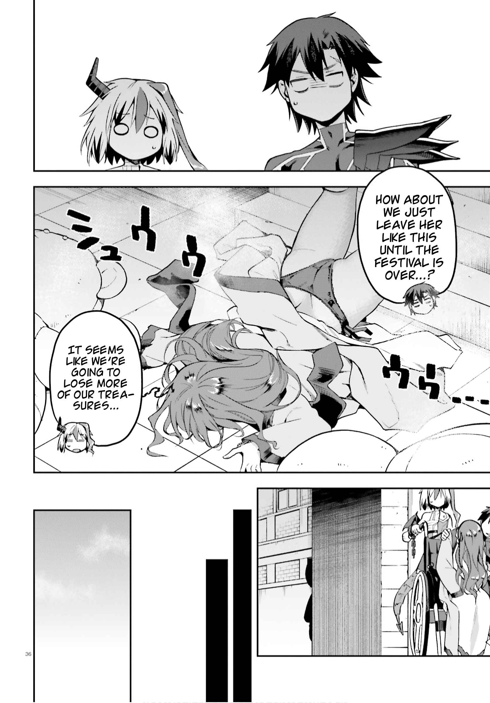 Page 36 Chapter 32 Sentouin, Hakenshimasu!