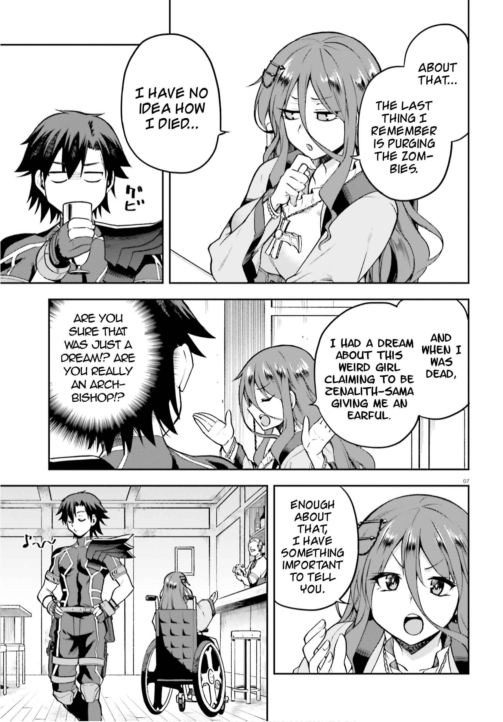 Page 7 Chapter 32 Sentouin, Hakenshimasu!