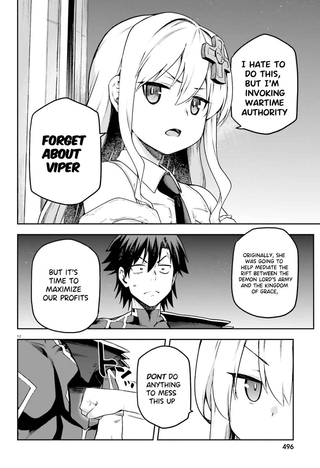 Page 13 Chapter 64 Sentouin, Hakenshimasu!