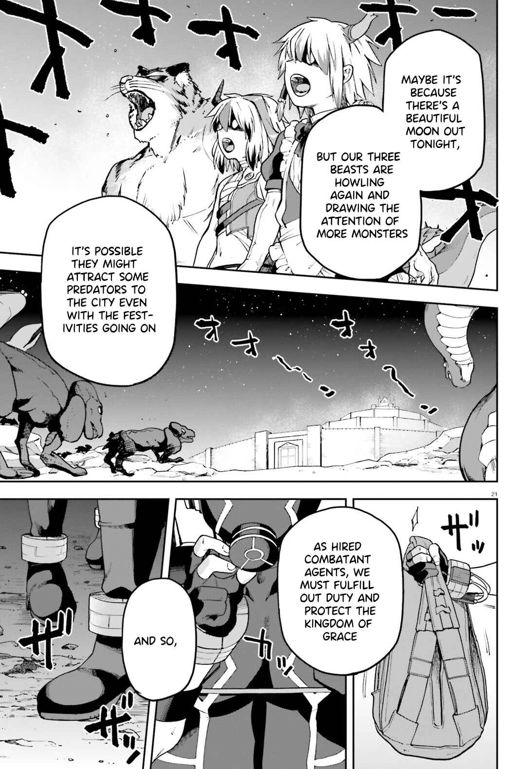 Page 22 Chapter 64 Sentouin, Hakenshimasu!