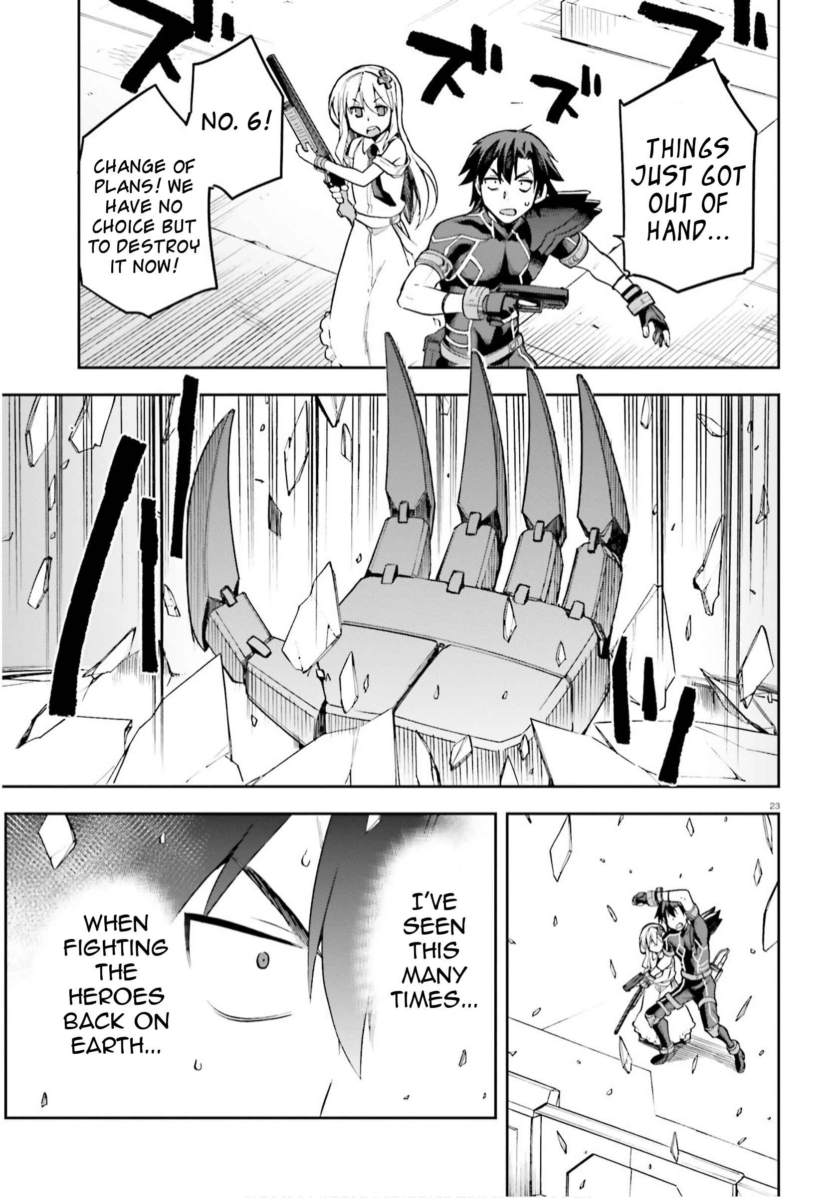 Page 22 Chapter 25 Sentouin, Hakenshimasu!