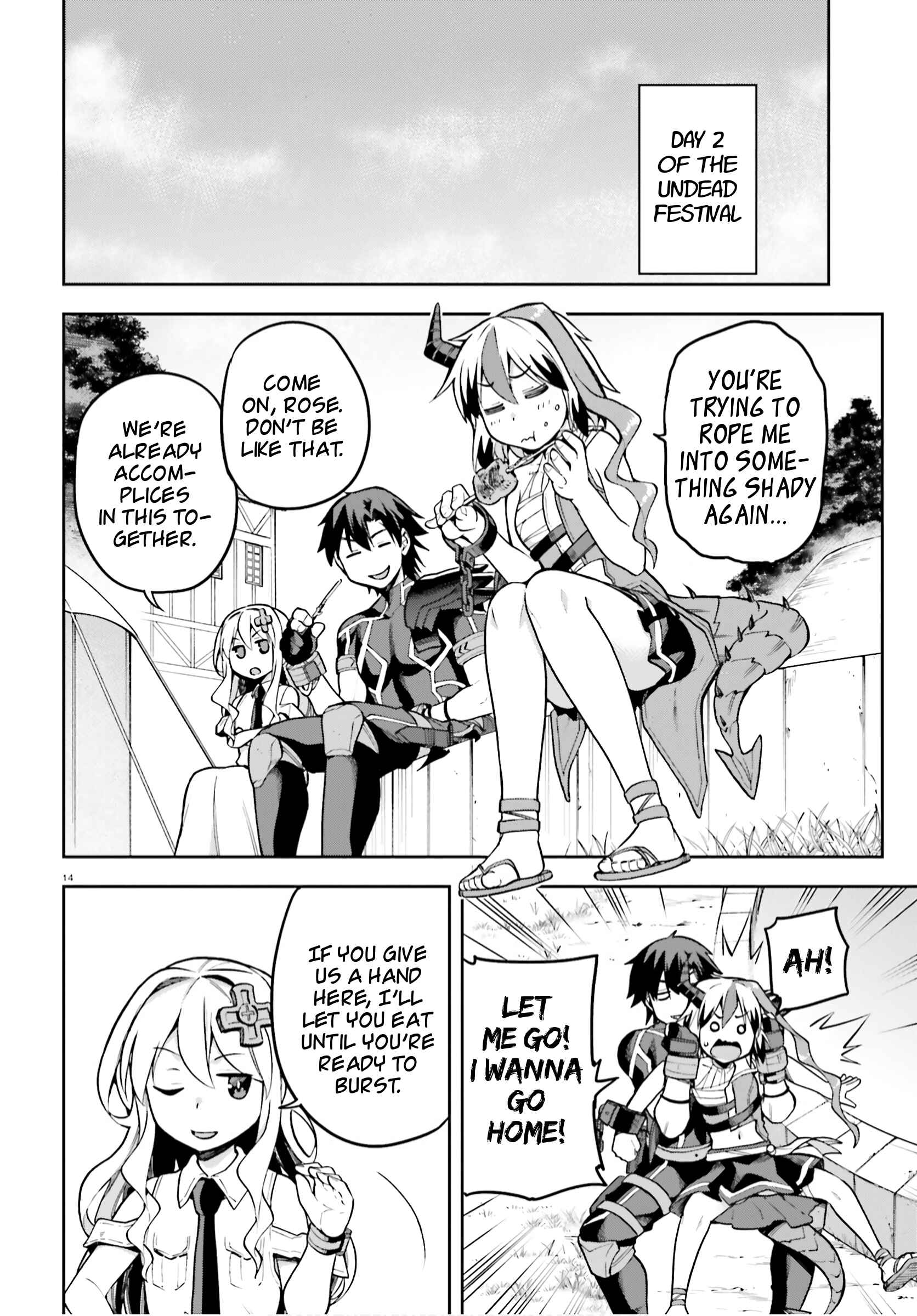 Page 14 Chapter 35 Sentouin, Hakenshimasu!