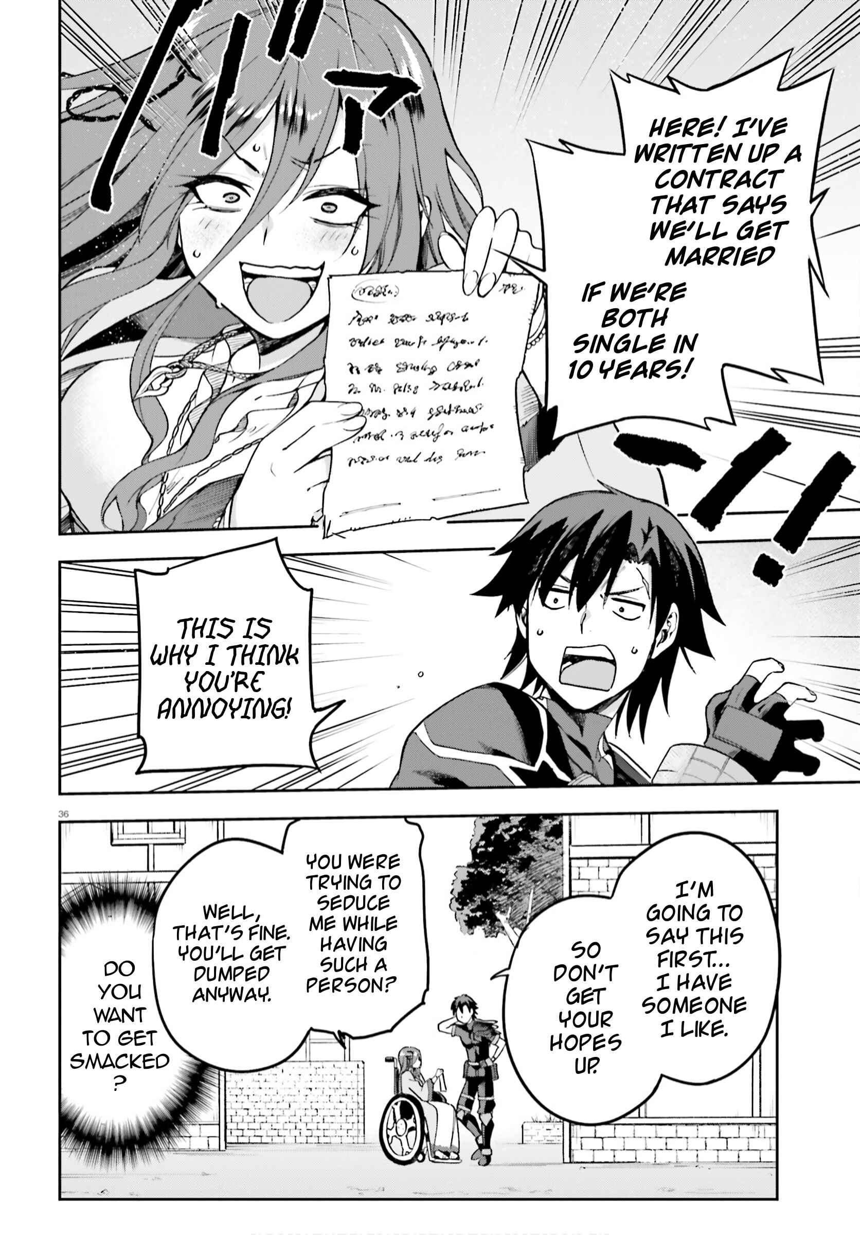Page 36 Chapter 35 Sentouin, Hakenshimasu!