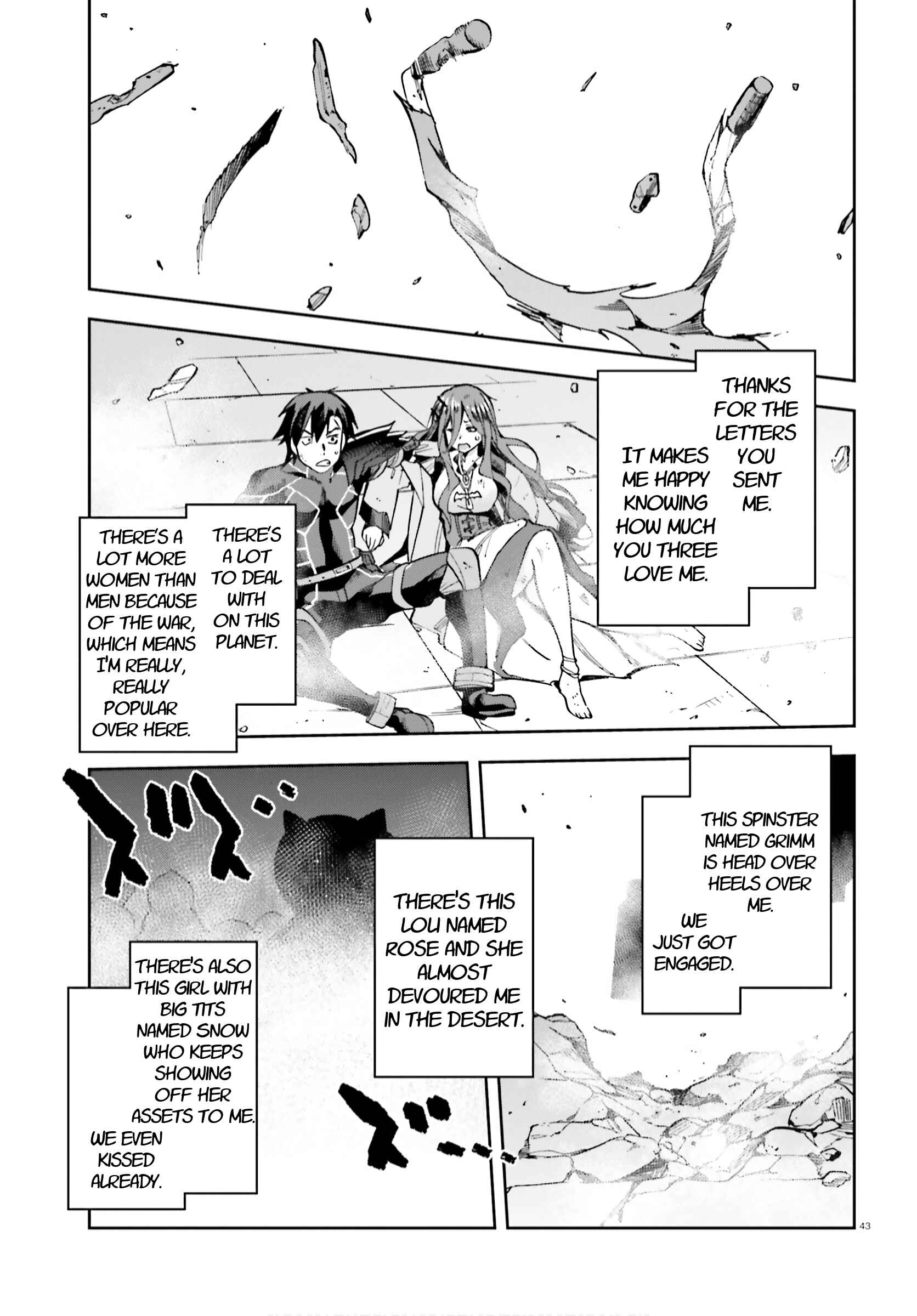 Page 43 Chapter 35 Sentouin, Hakenshimasu!