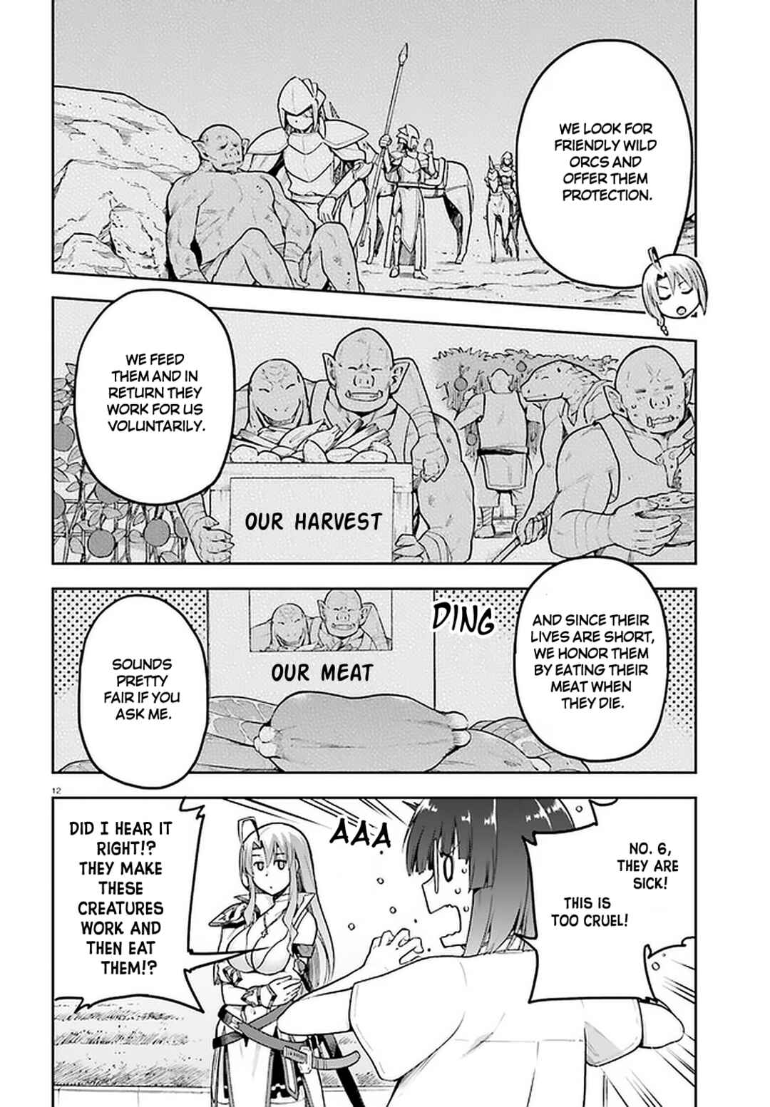 Page 12 Chapter 43 Sentouin, Hakenshimasu!