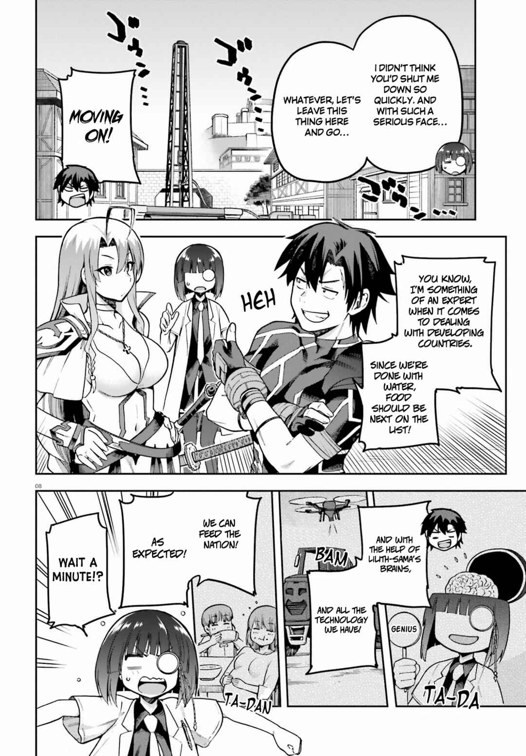 Page 8 Chapter 43 Sentouin, Hakenshimasu!