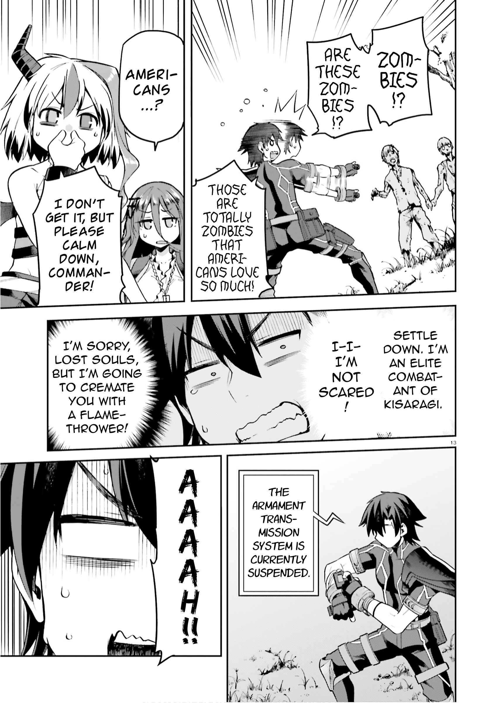 Page 13 Chapter 29 Sentouin, Hakenshimasu!