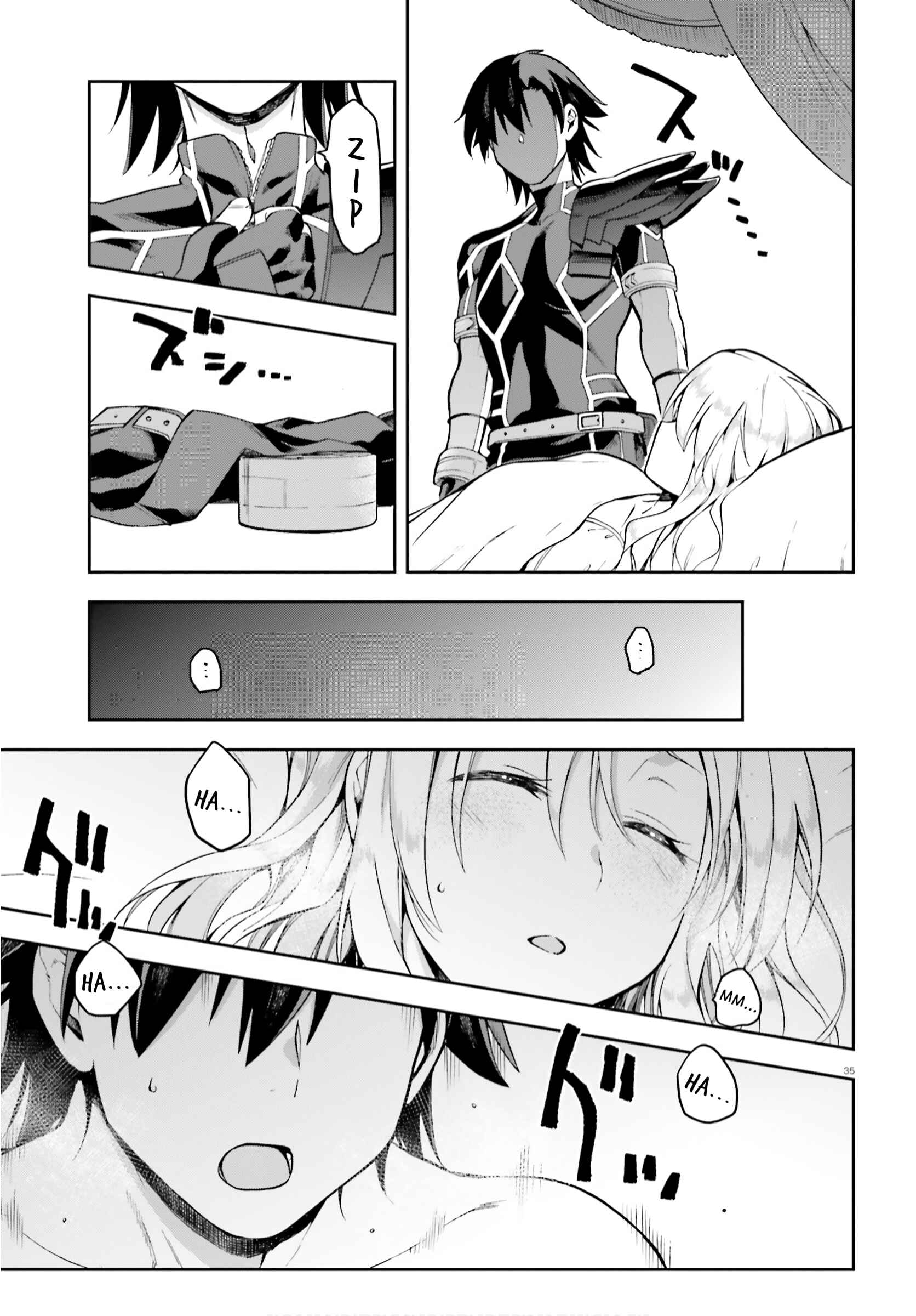 Page 35 Chapter 29 Sentouin, Hakenshimasu!