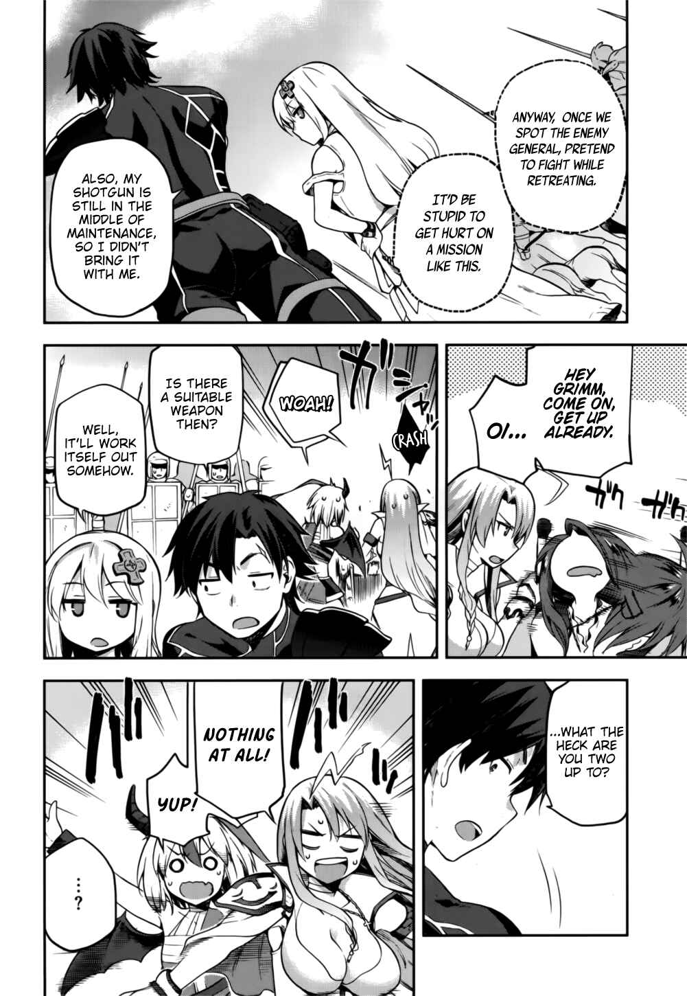 Page 13 Chapter 8 Sentouin, Hakenshimasu!