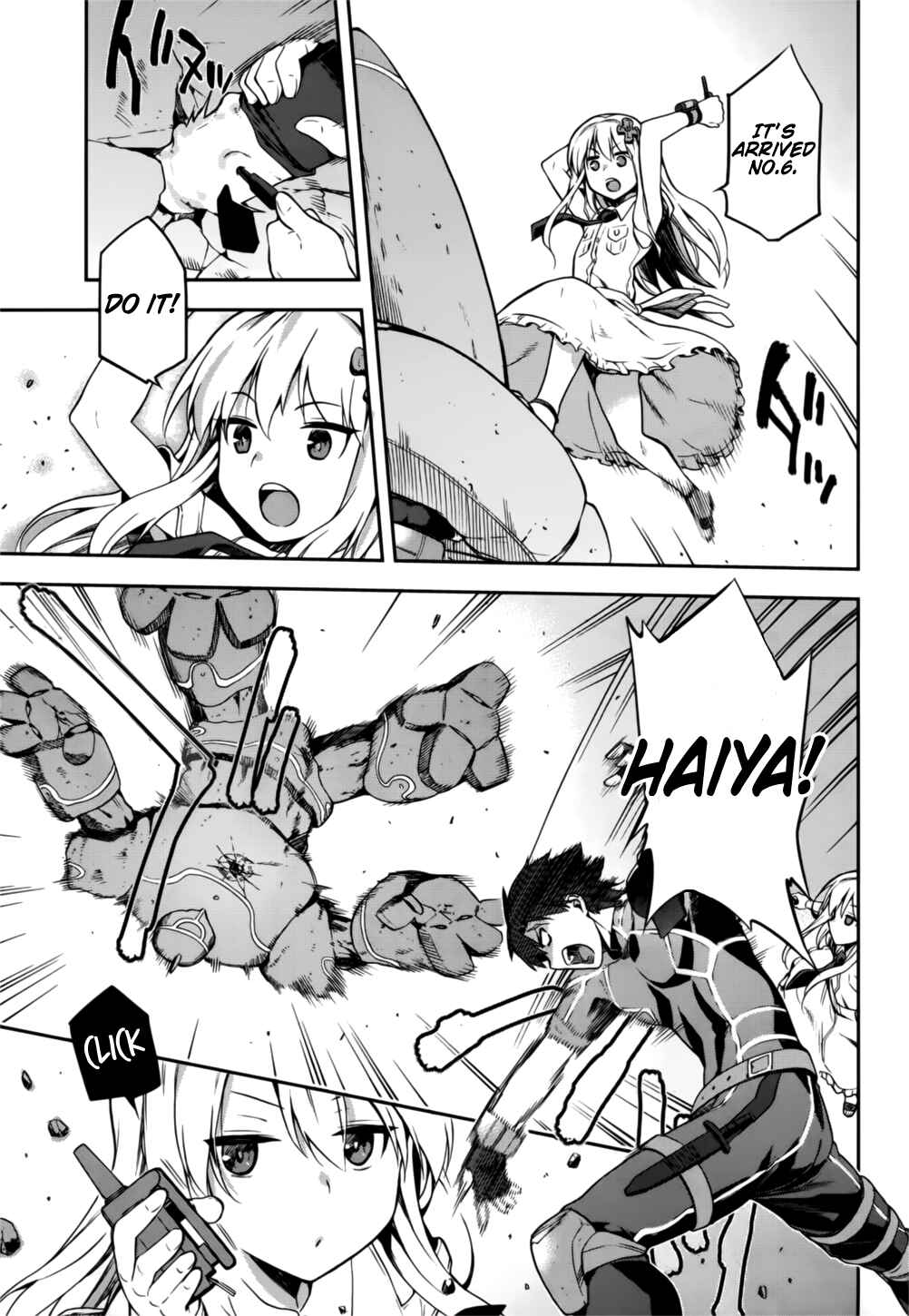 Page 32 Chapter 8 Sentouin, Hakenshimasu!