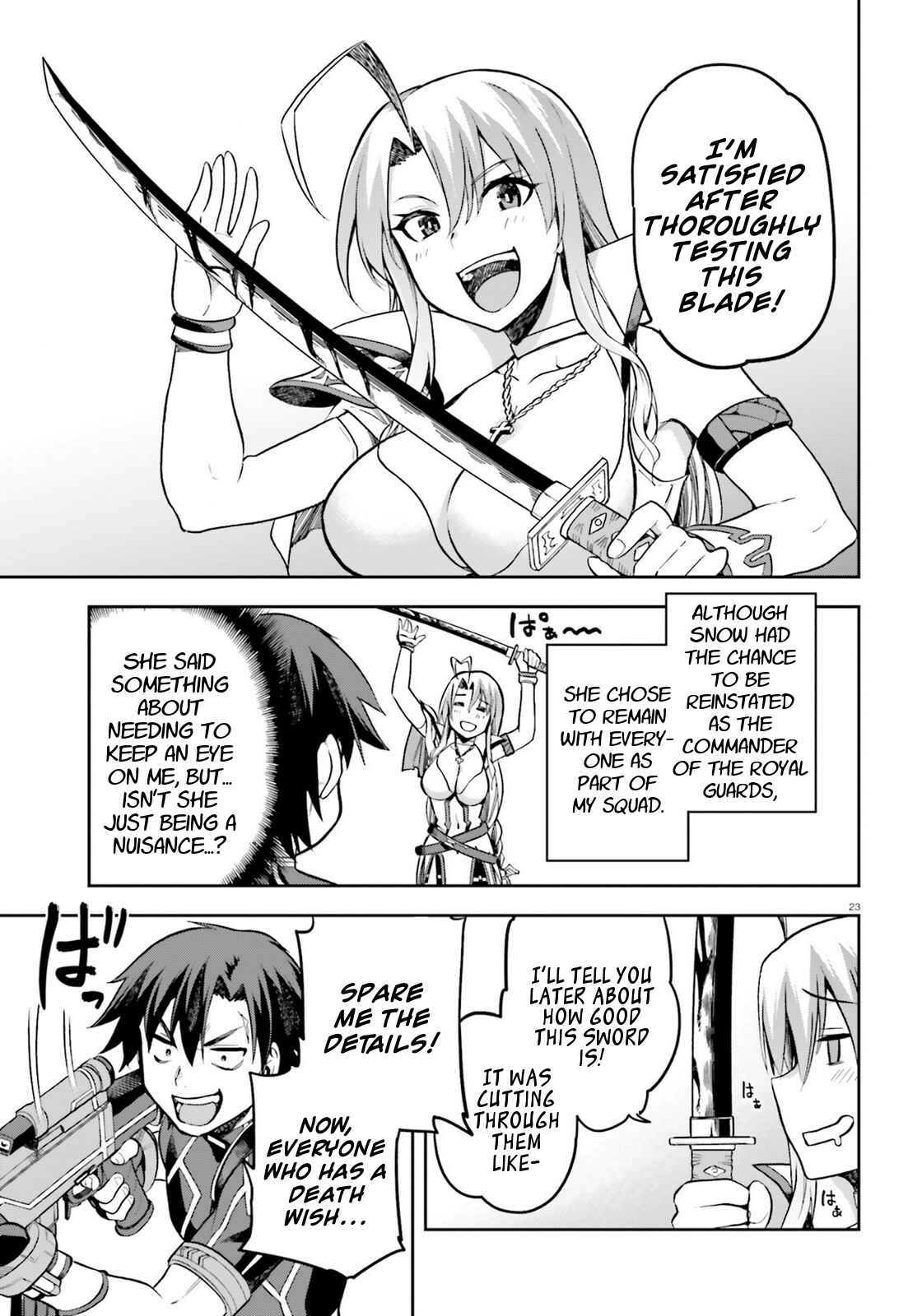 Page 21 Chapter 17 Sentouin, Hakenshimasu!