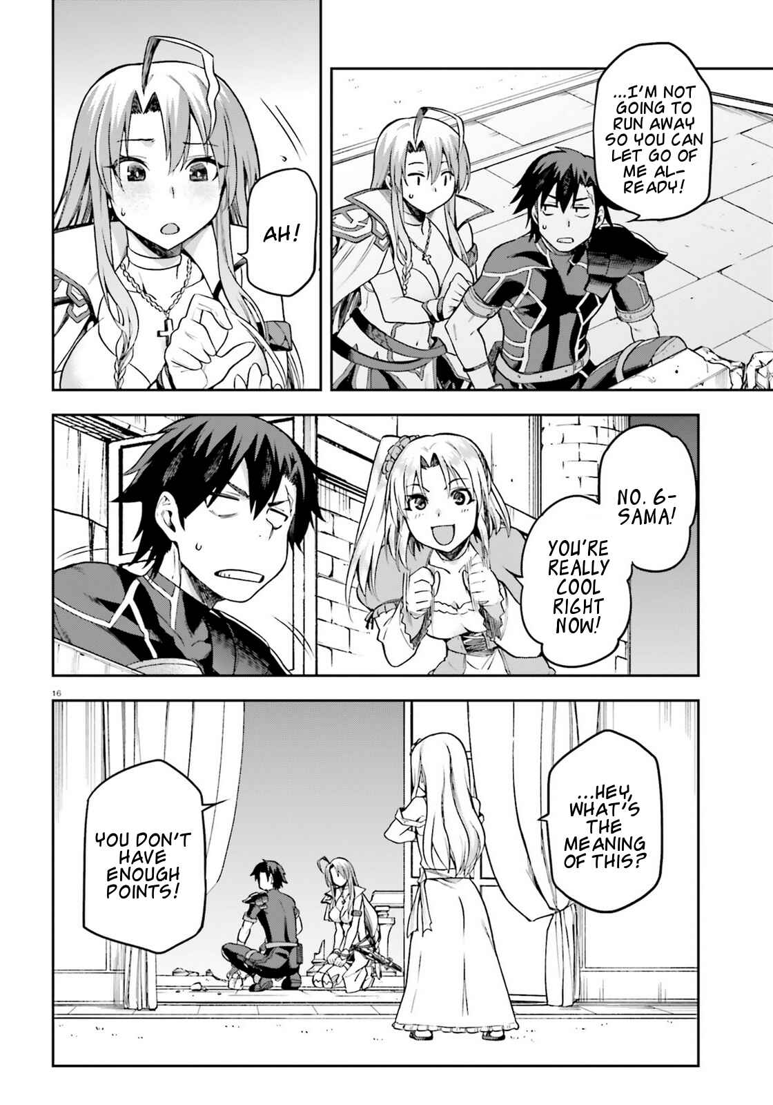 Page 16 Chapter 14 Sentouin, Hakenshimasu!