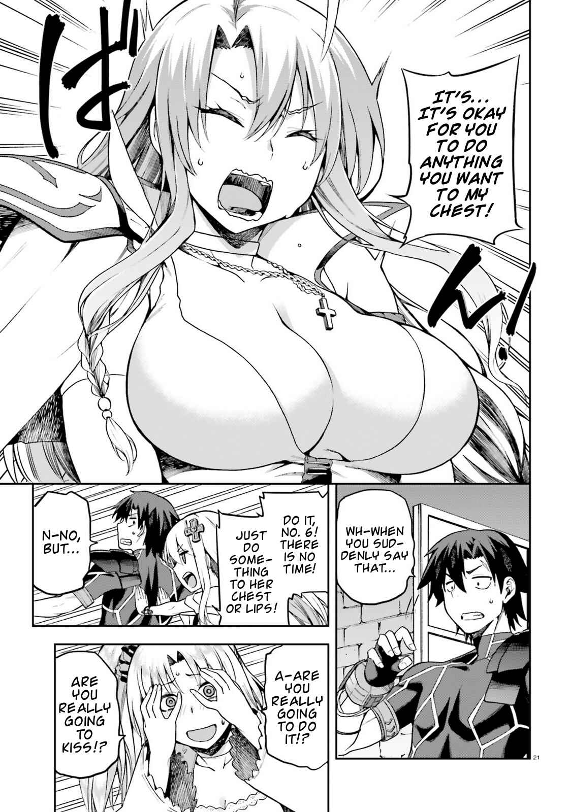 Page 21 Chapter 14 Sentouin, Hakenshimasu!