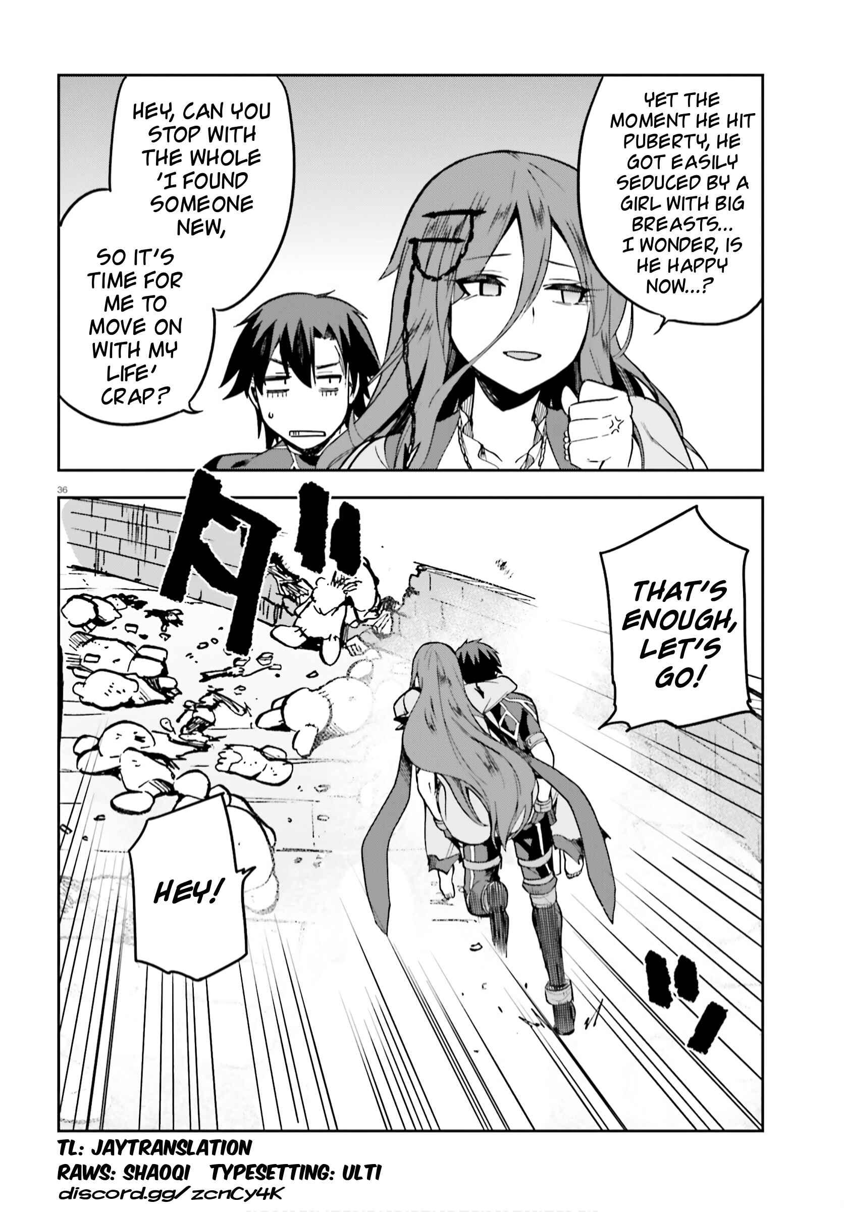 Page 35 Chapter 36 Sentouin, Hakenshimasu!