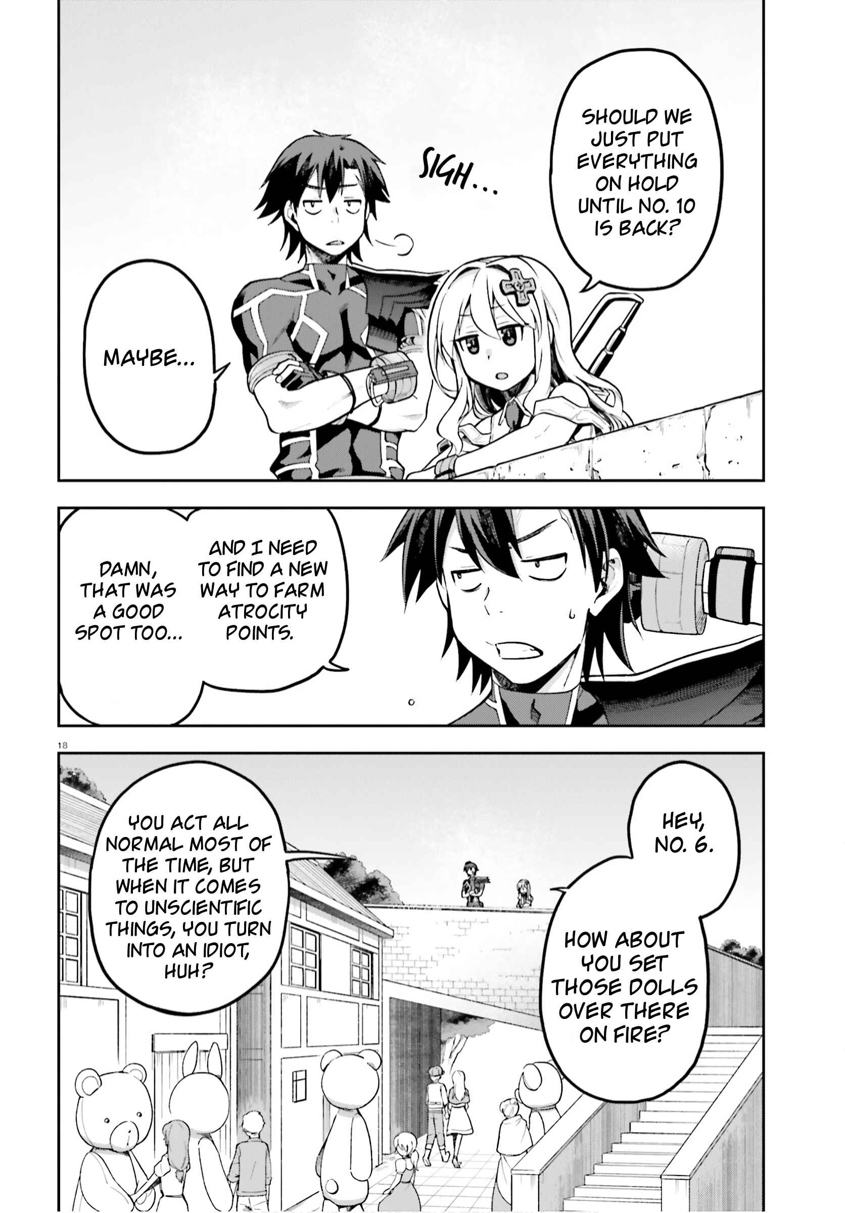 Page 18 Chapter 34 Sentouin, Hakenshimasu!