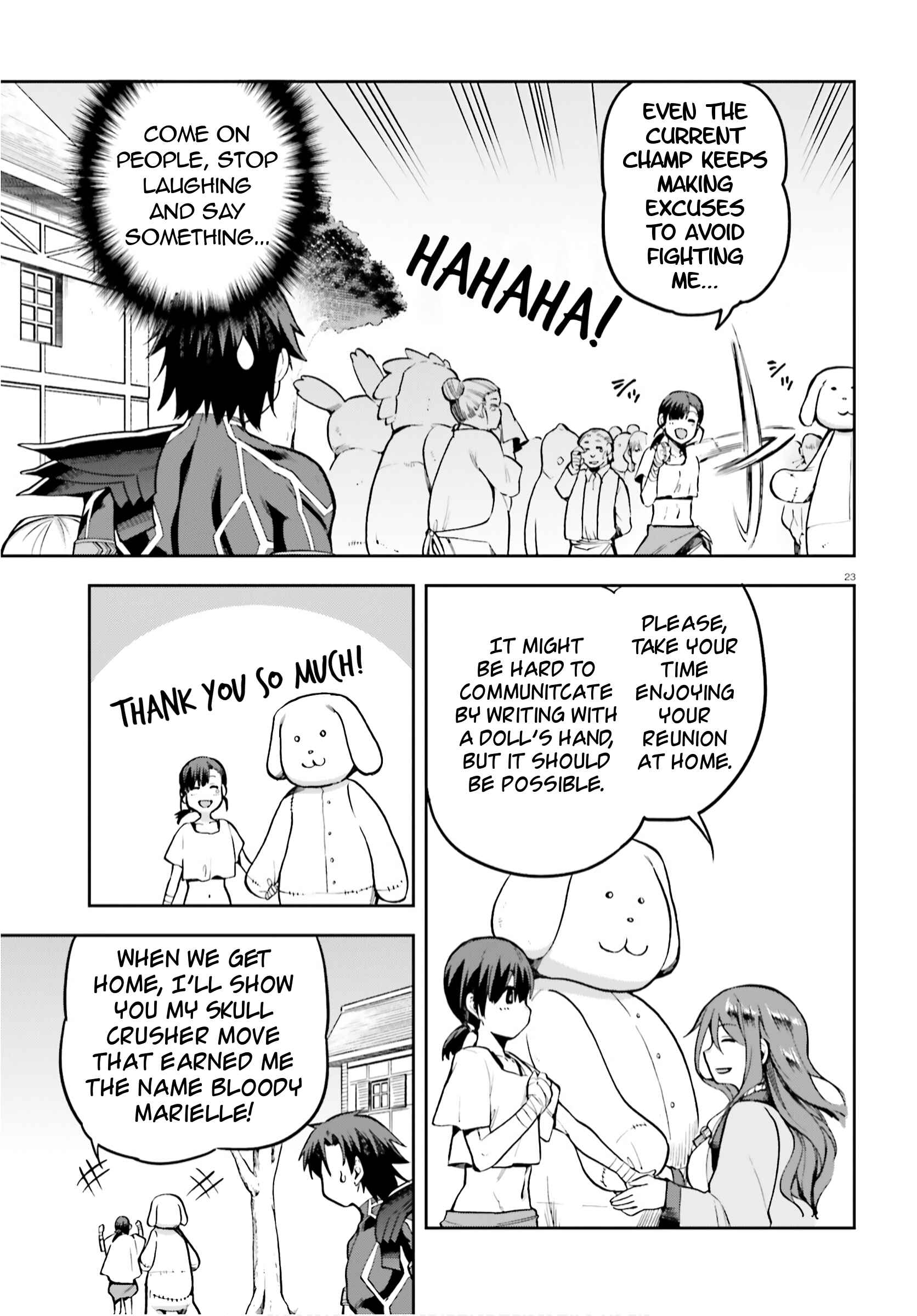 Page 23 Chapter 34 Sentouin, Hakenshimasu!