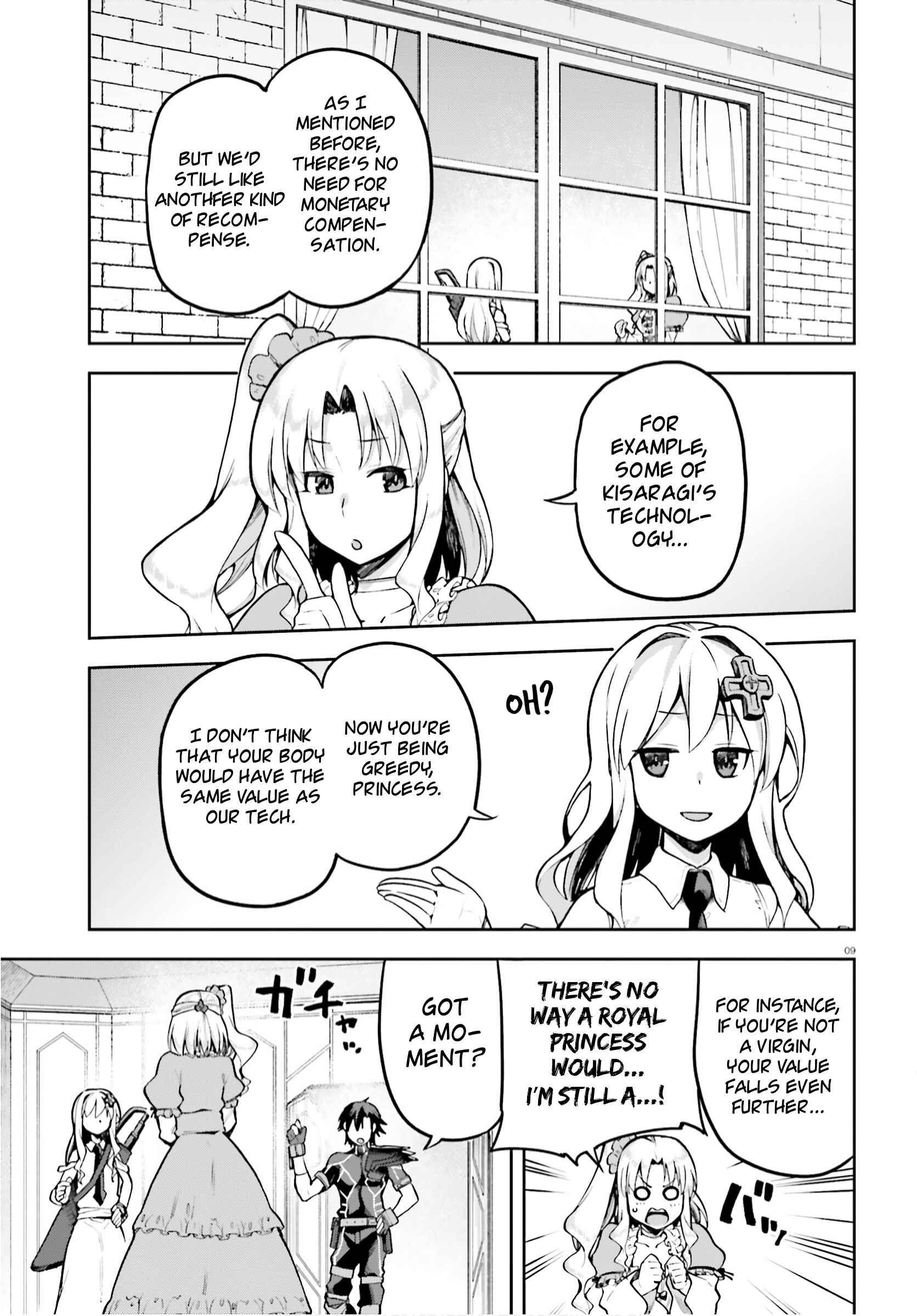 Page 9 Chapter 34 Sentouin, Hakenshimasu!