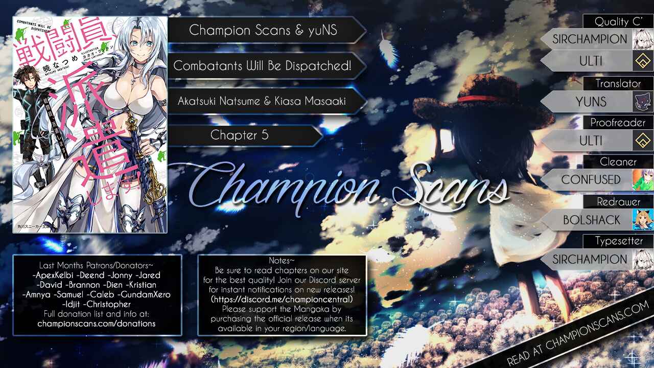 Page 1 Chapter 5 Sentouin, Hakenshimasu!