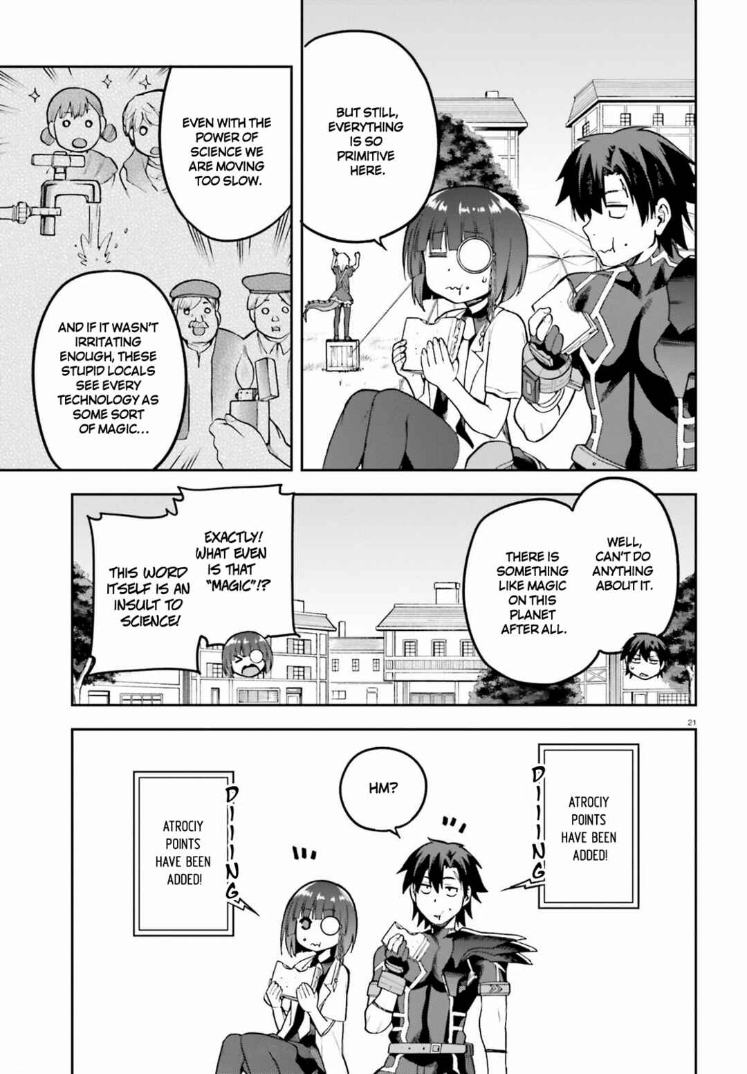 Page 21 Chapter 44 Sentouin, Hakenshimasu!