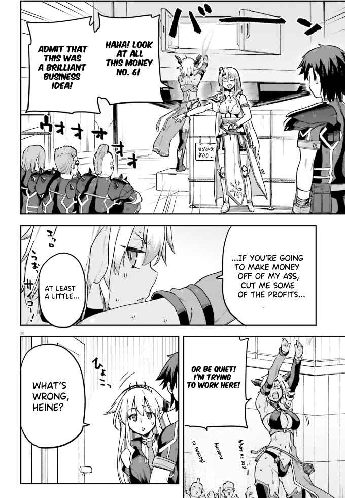 Page 35 Chapter 61 Sentouin, Hakenshimasu!