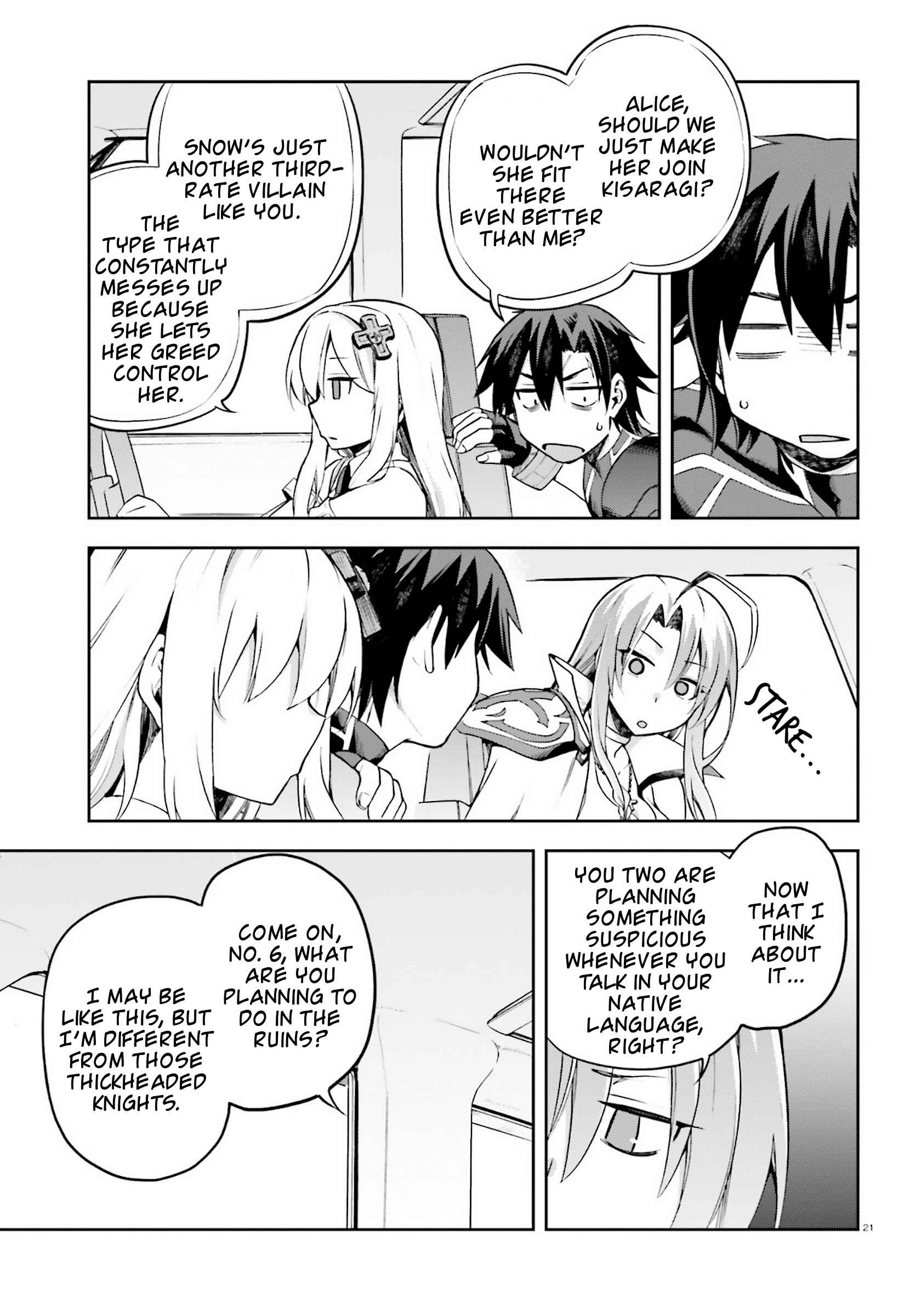 Page 21 Chapter 24 Sentouin, Hakenshimasu!