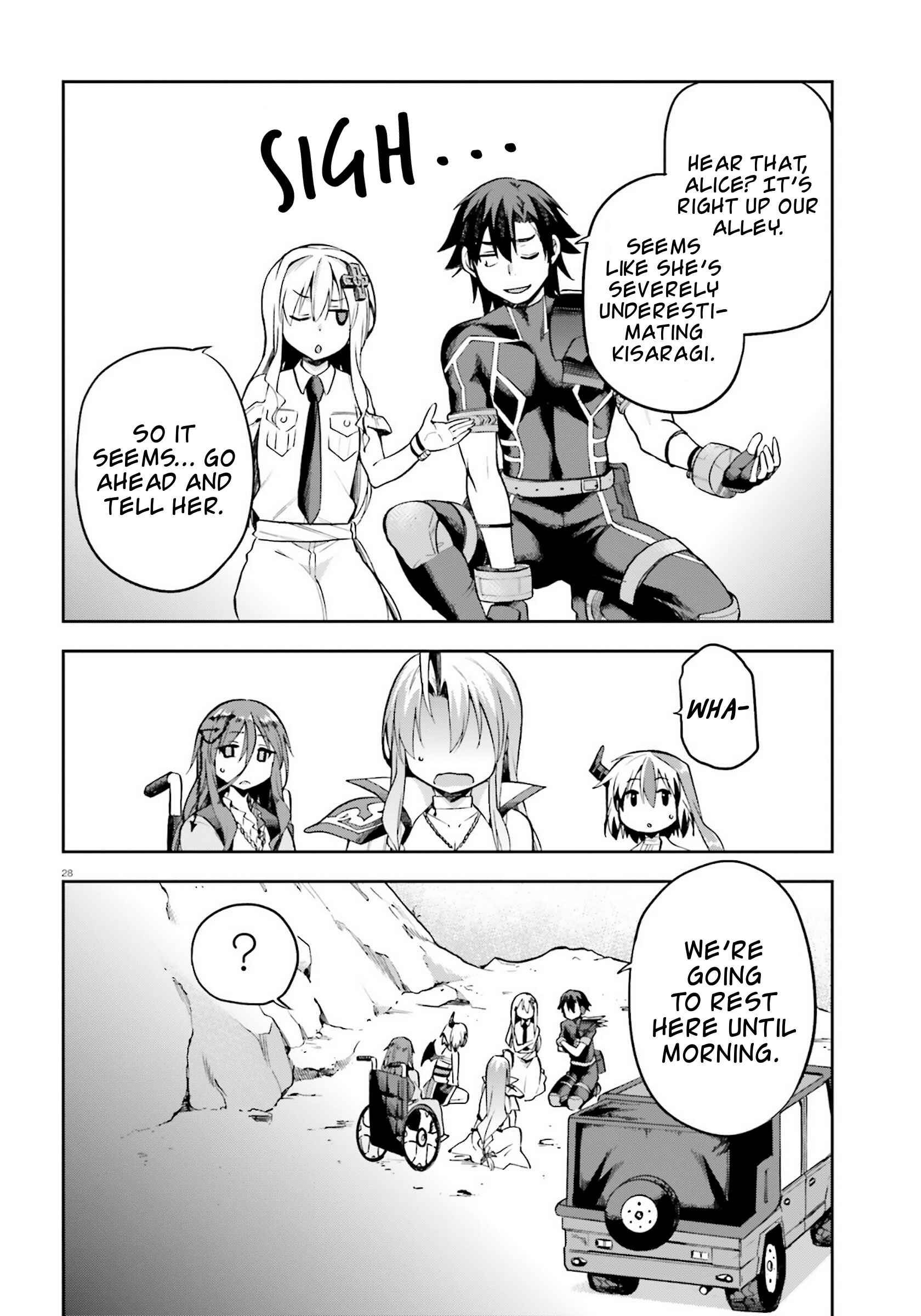 Page 28 Chapter 24 Sentouin, Hakenshimasu!