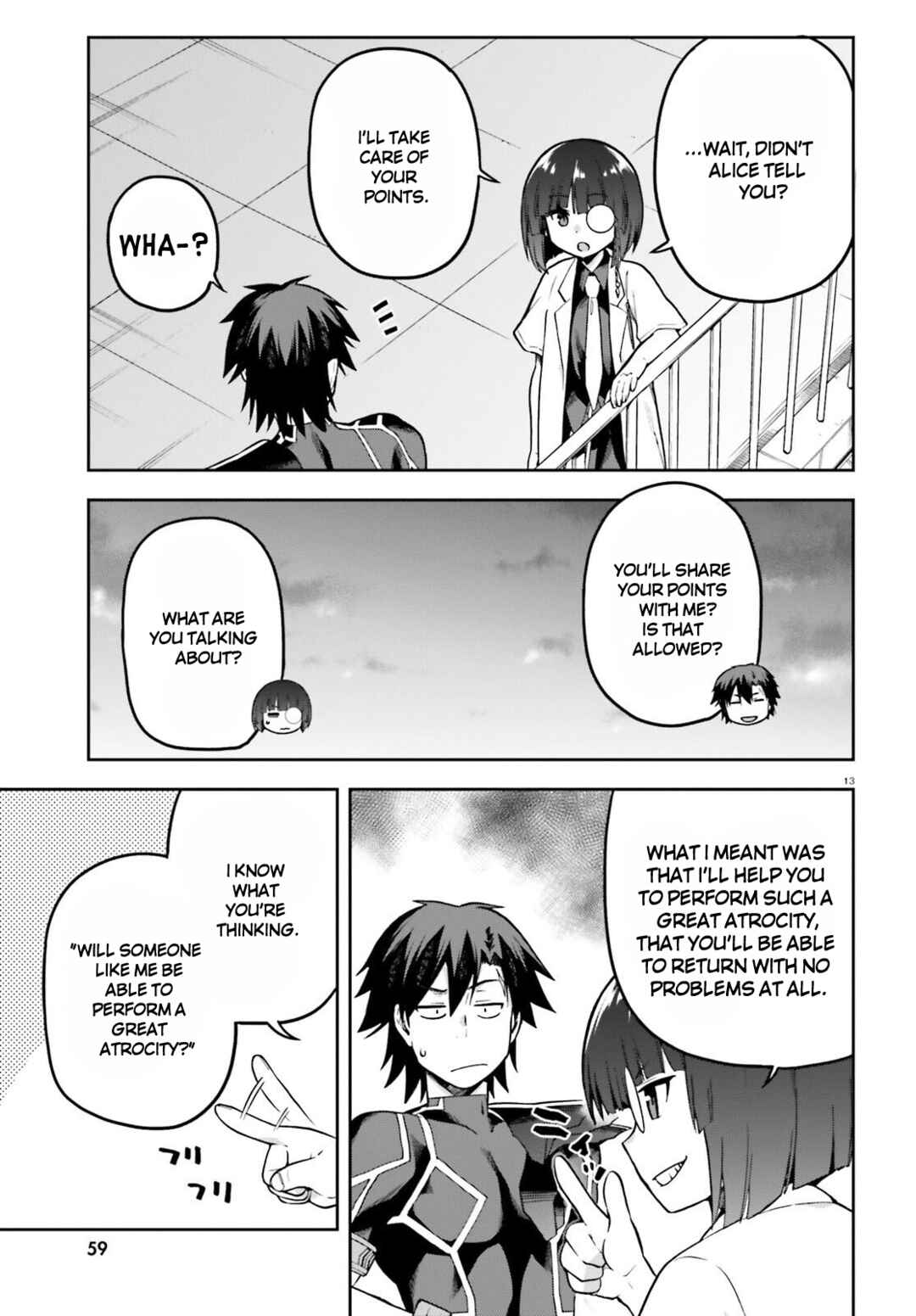 Page 13 Chapter 46 Sentouin, Hakenshimasu!