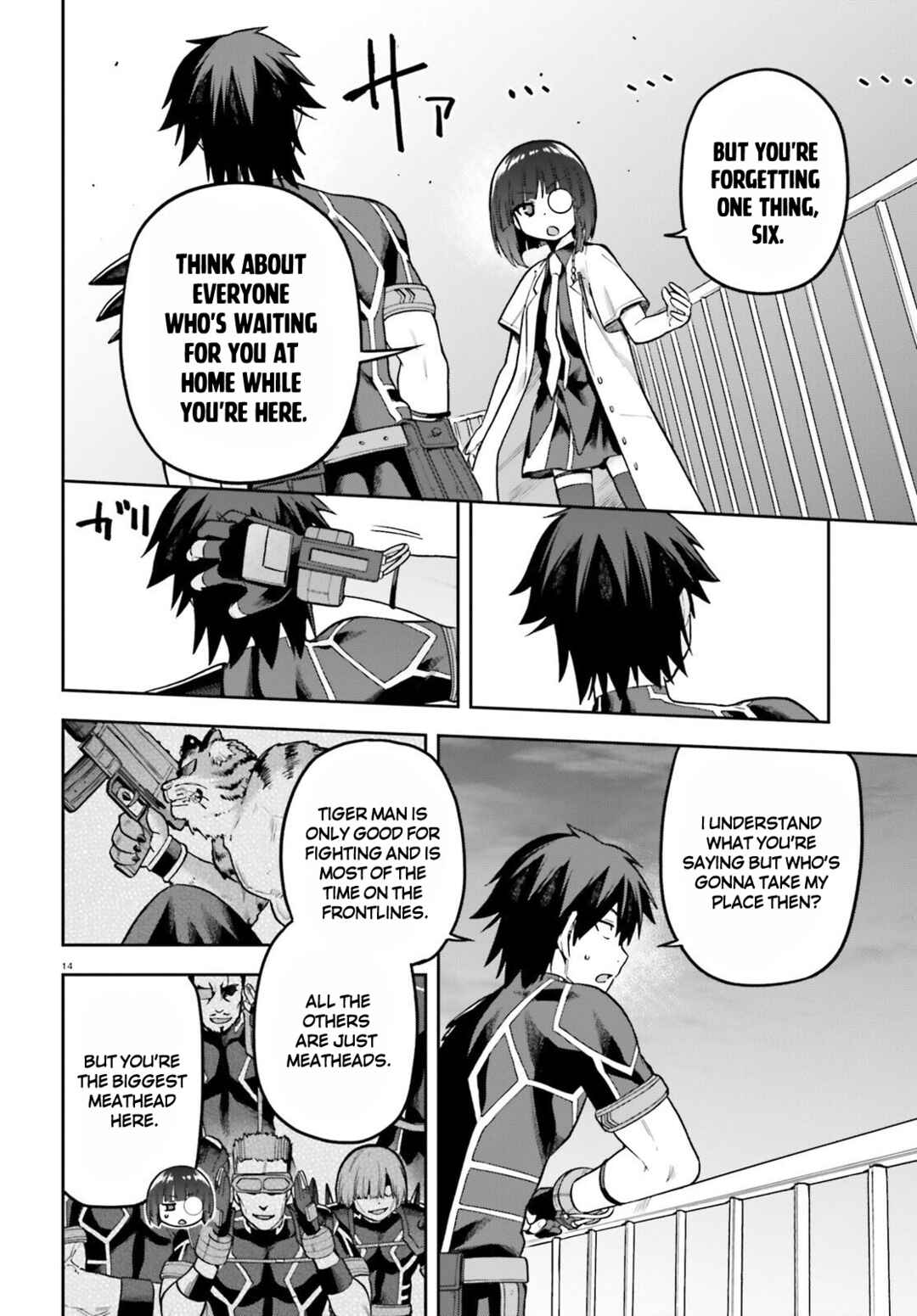 Page 14 Chapter 46 Sentouin, Hakenshimasu!