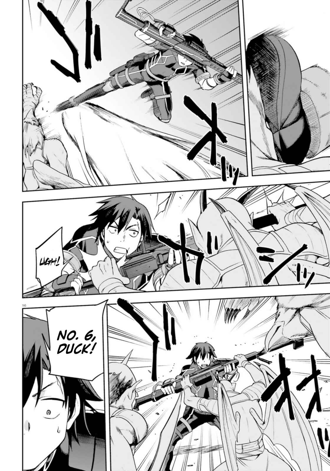 Page 16 Chapter 15 Sentouin, Hakenshimasu!