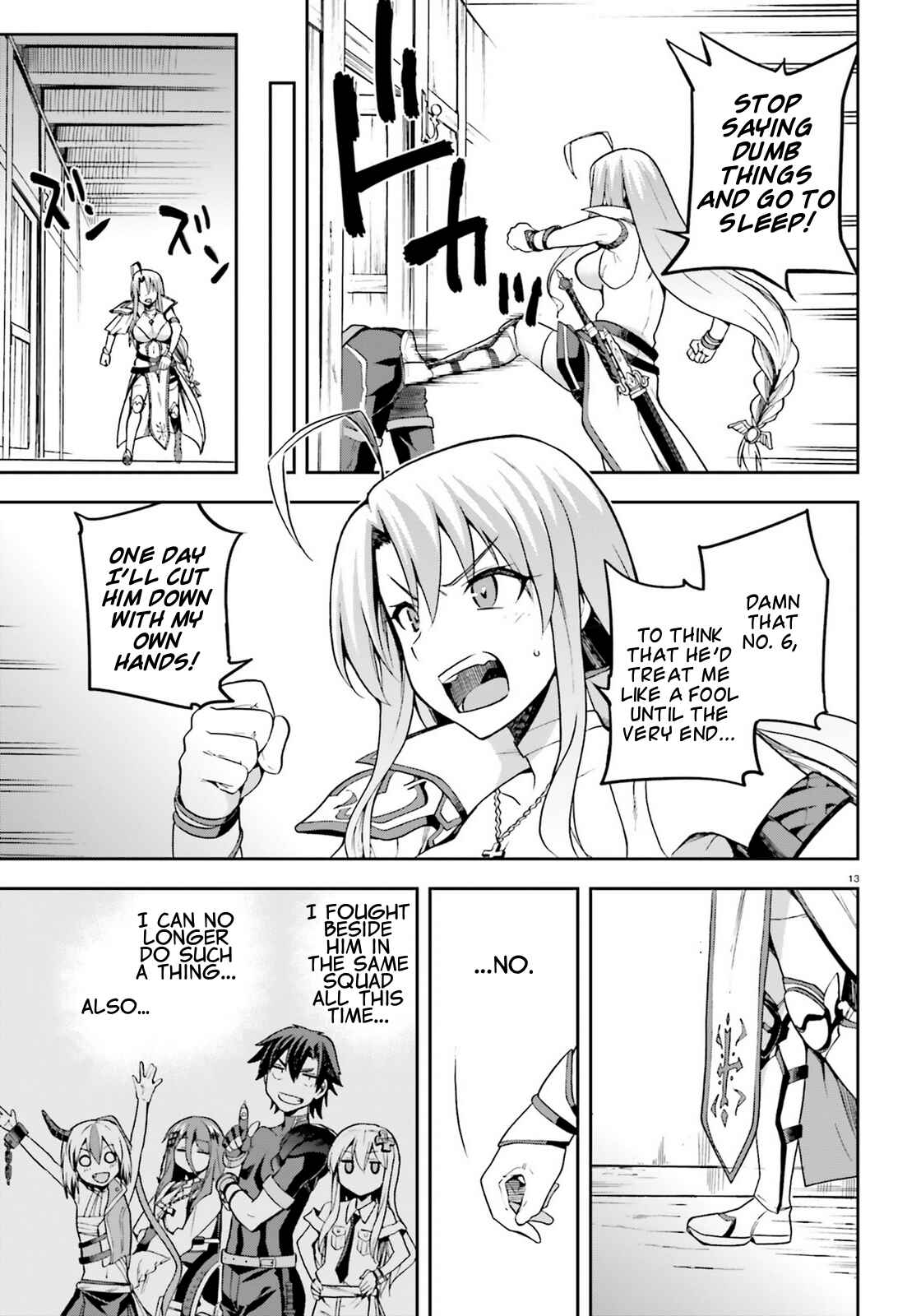 Page 13 Chapter 10 Sentouin, Hakenshimasu!